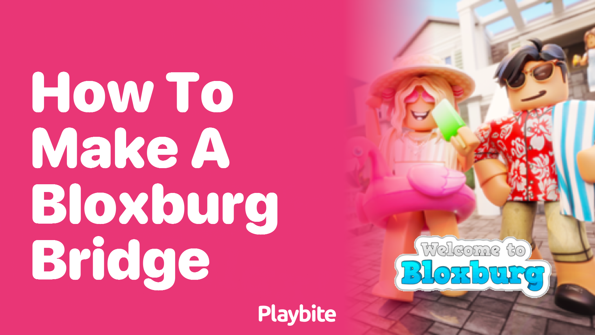 How To Make a Bloxburg Bridge