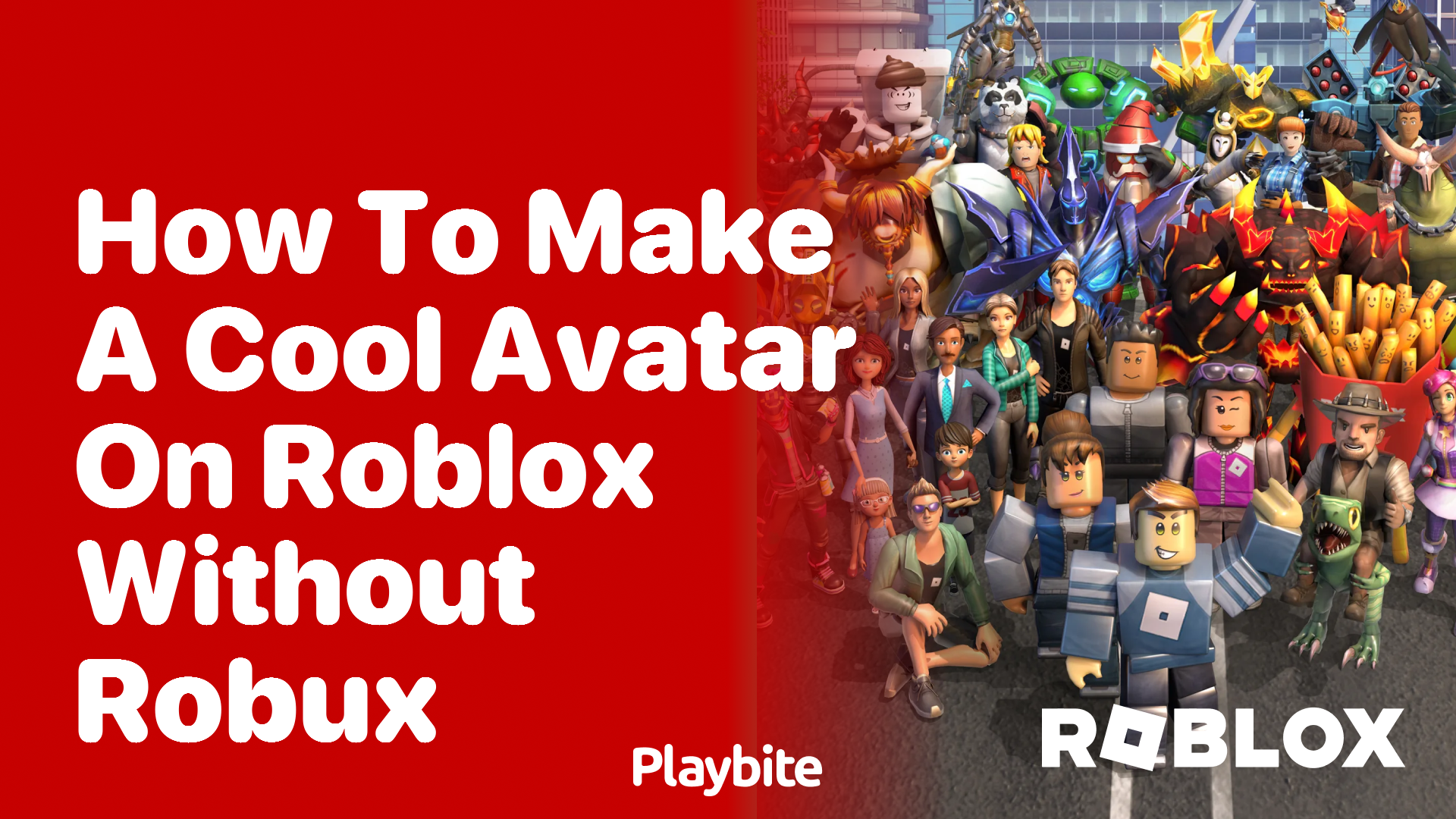 How to Make a Cool Avatar on Roblox Without Robux