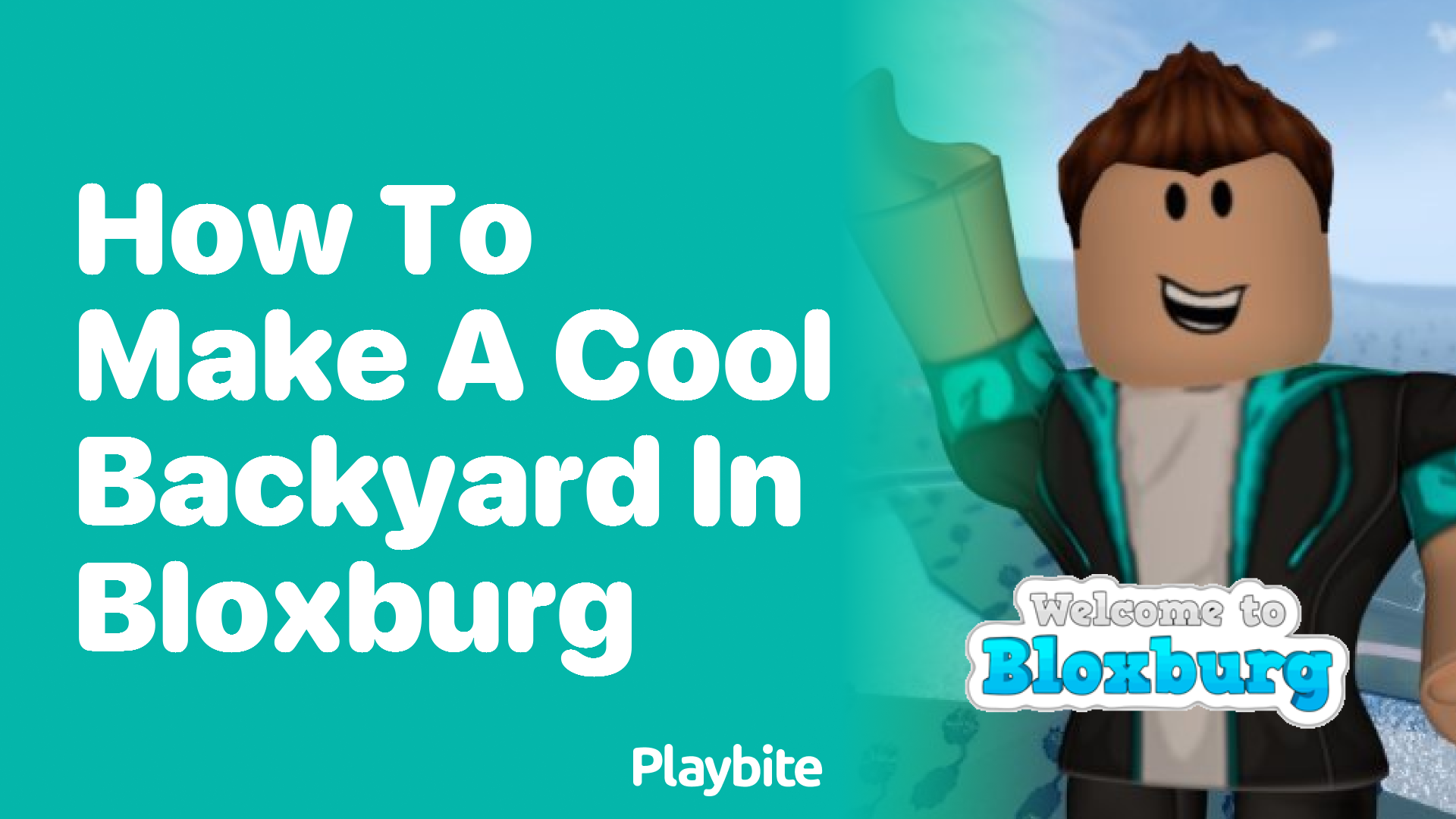How to Make a Cool Backyard in Bloxburg