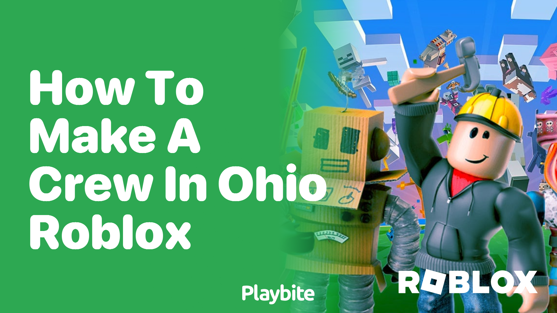 How to Make a Crew in Ohio Roblox