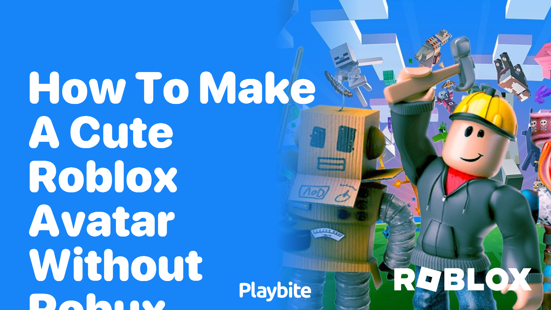 How to Make a Cute Roblox Avatar Without Robux