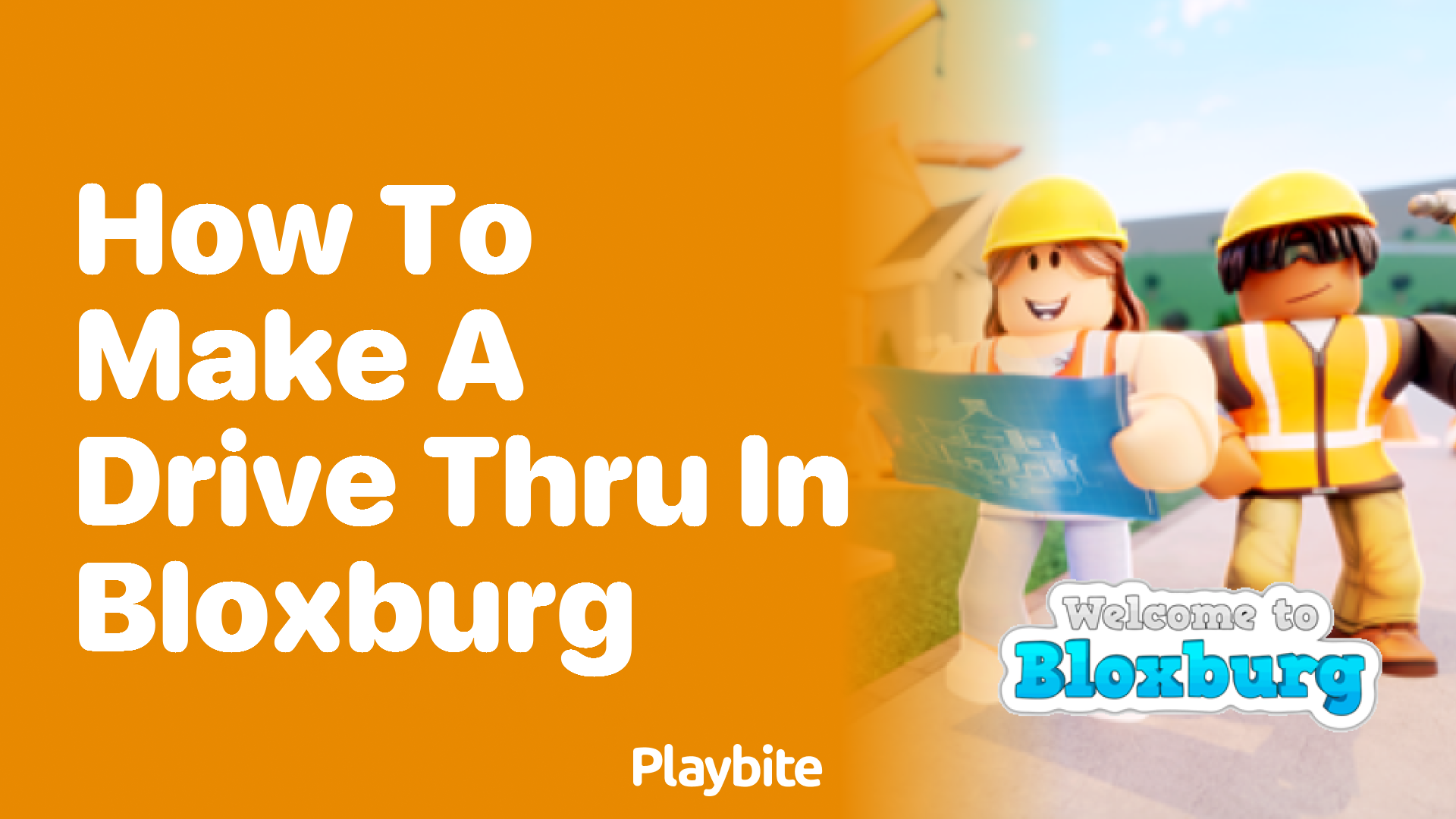 How to Make a Drive Thru in Bloxburg: A Fun Guide
