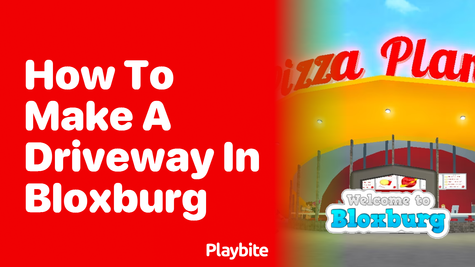 How to Make a Driveway in Bloxburg