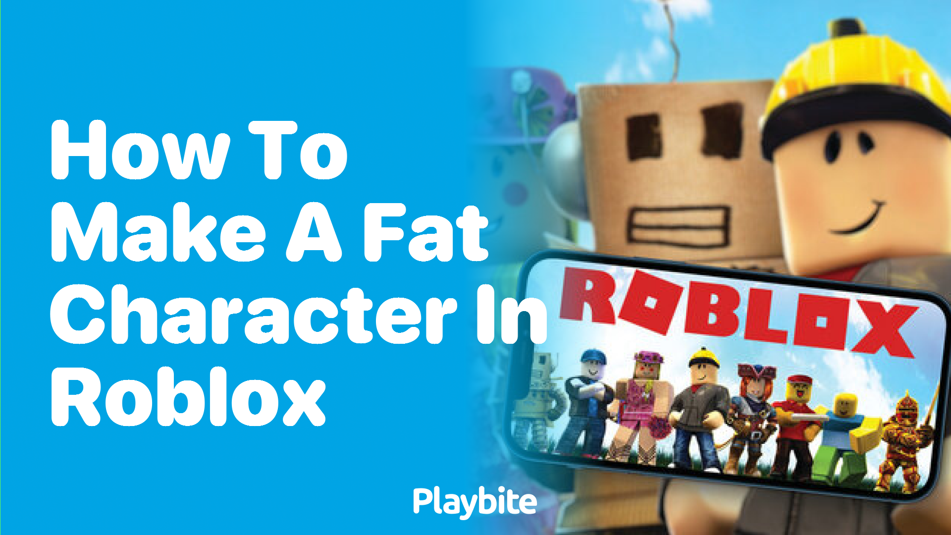 How to Make a Fat Character in Roblox