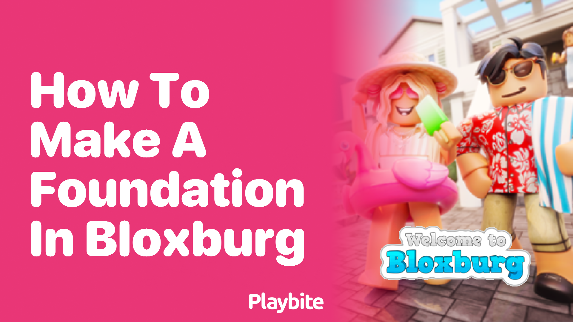 How to make a foundation in Bloxburg: an easy guide
