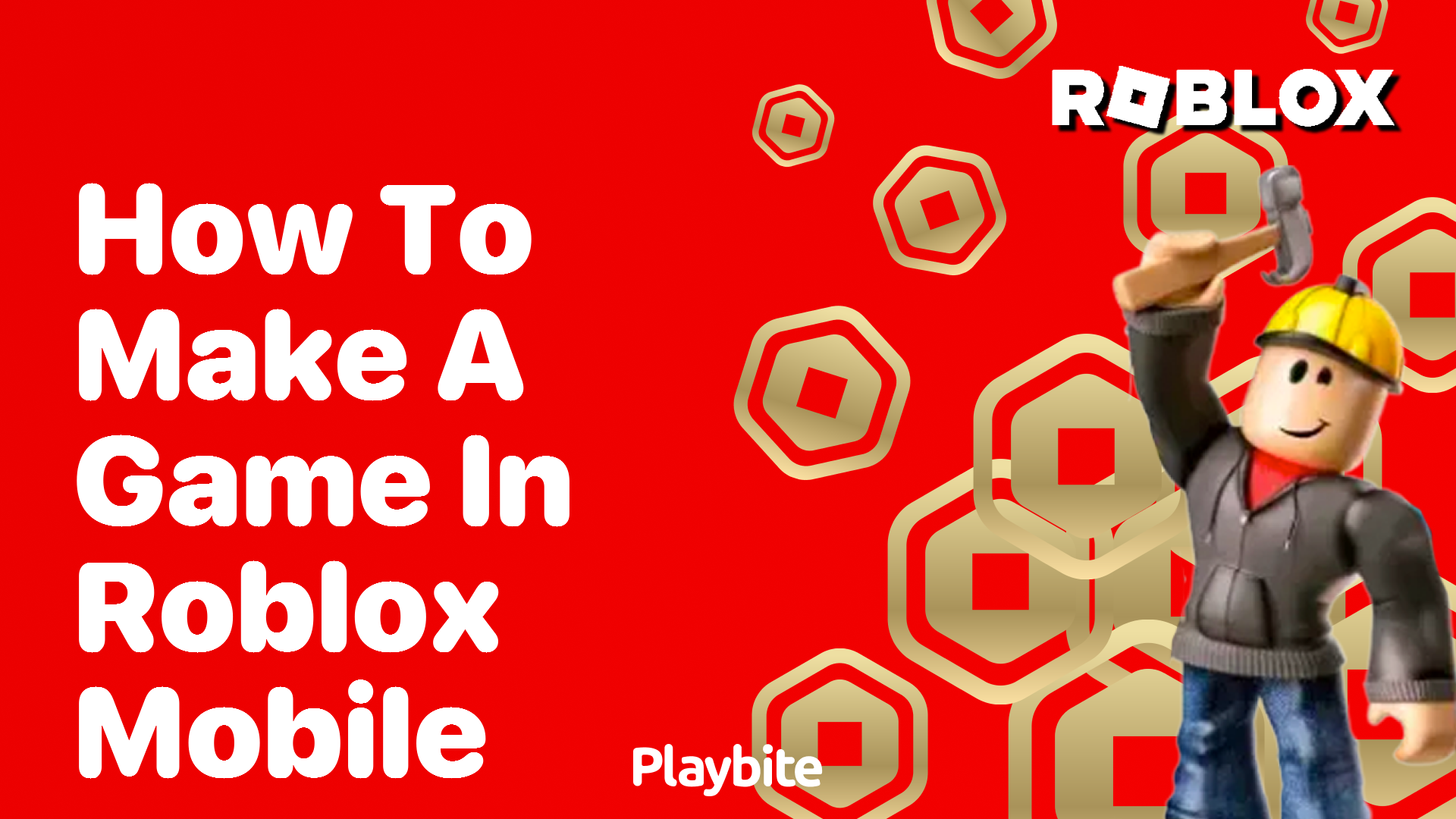How to Make a Game in Roblox Mobile