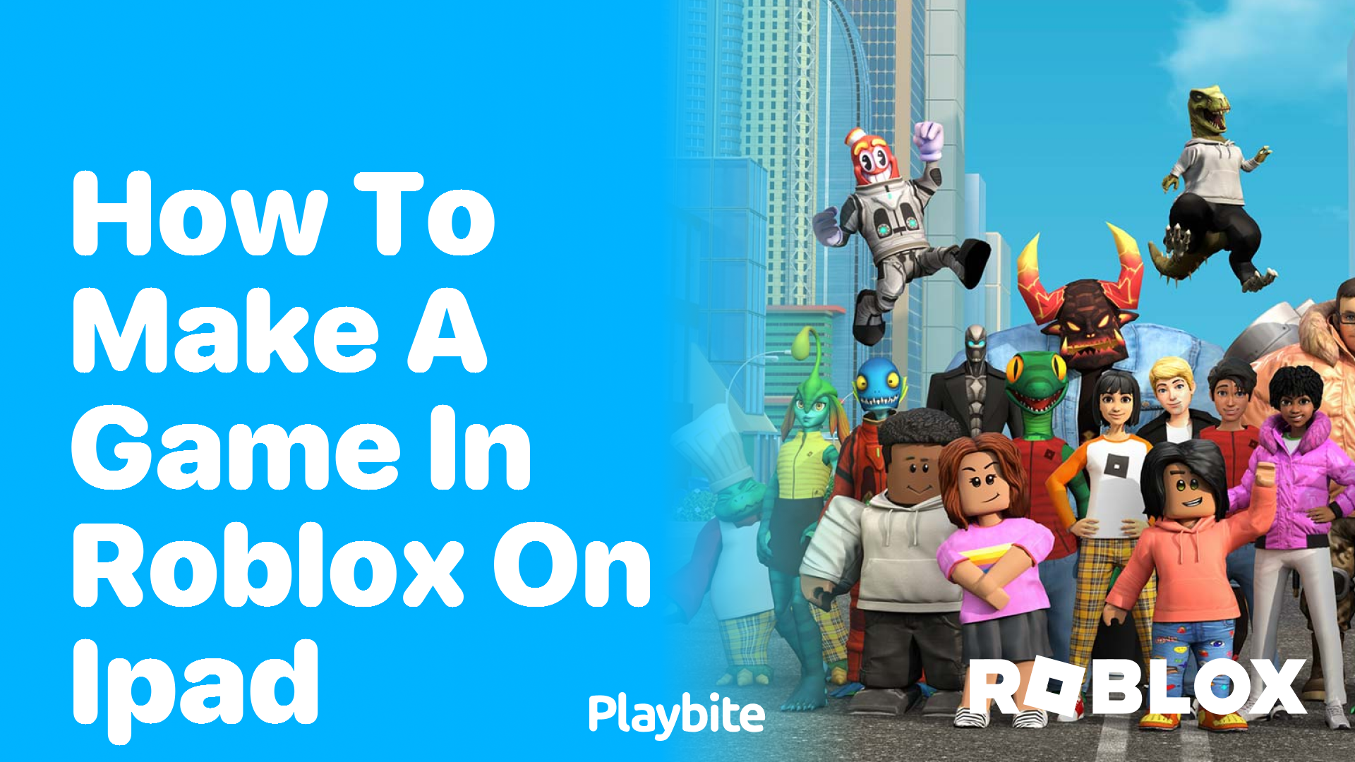 How to Make a Game in Roblox on iPad