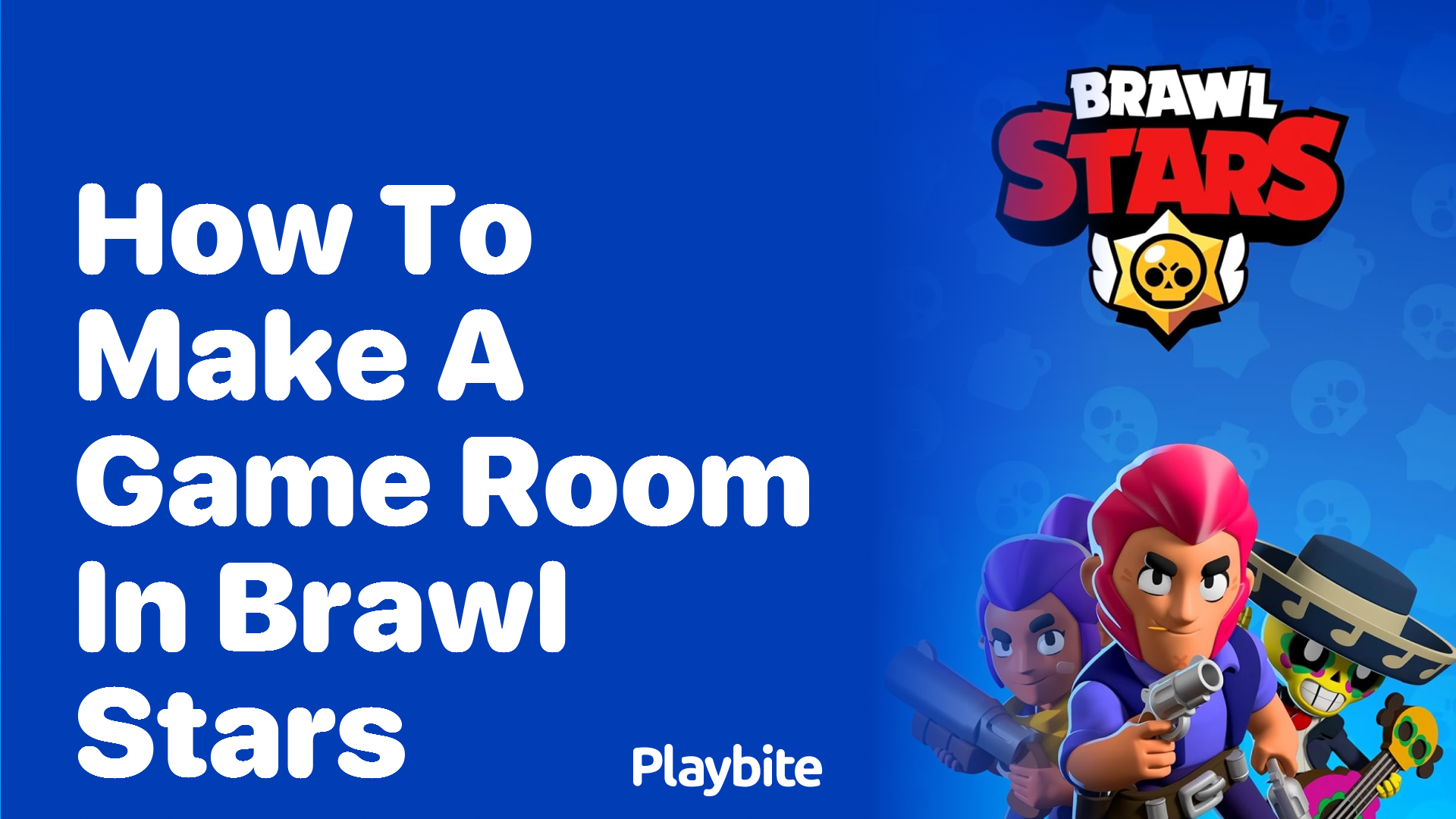 How to Make a Game Room in Brawl Stars