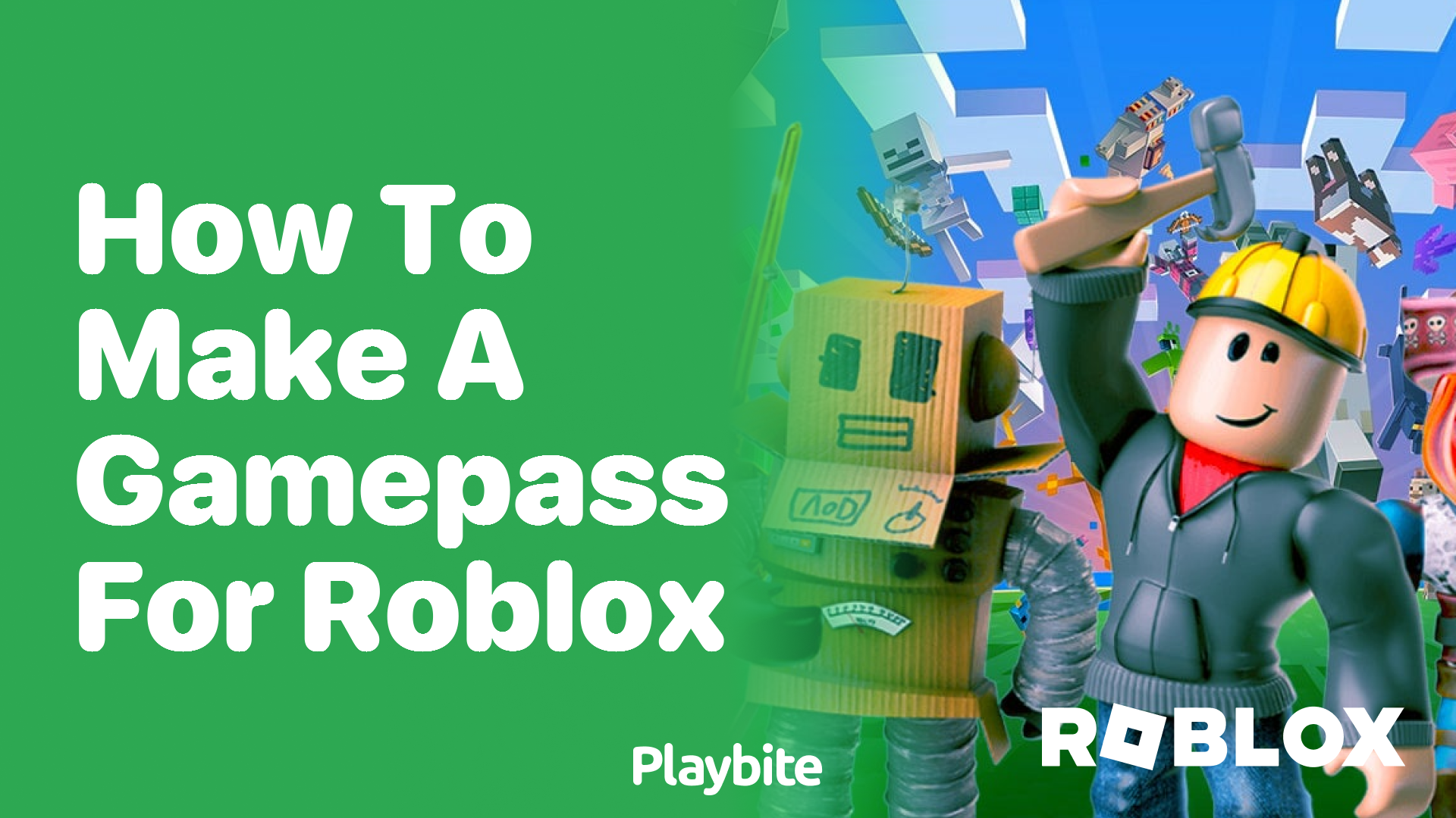 How to Make a Gamepass for Roblox