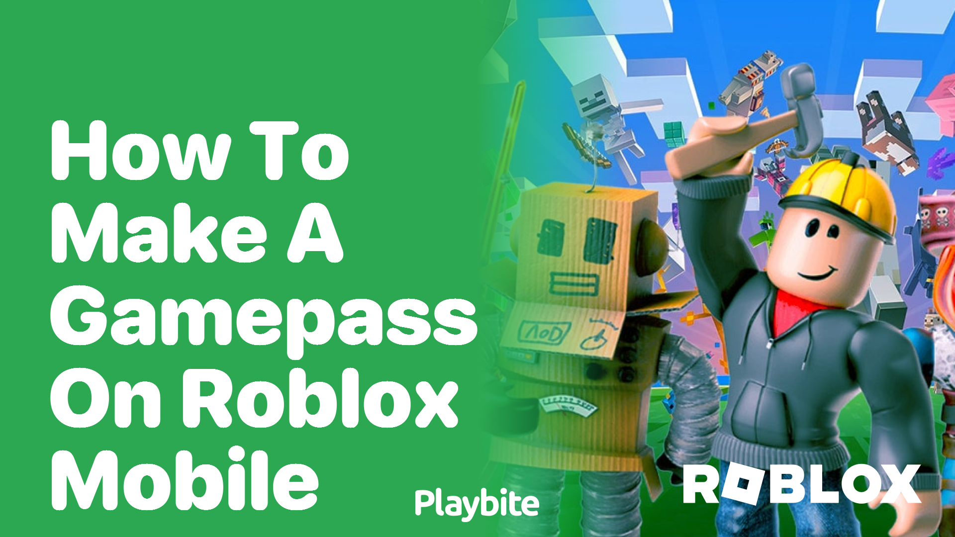 How to Make a Gamepass on Roblox Mobile