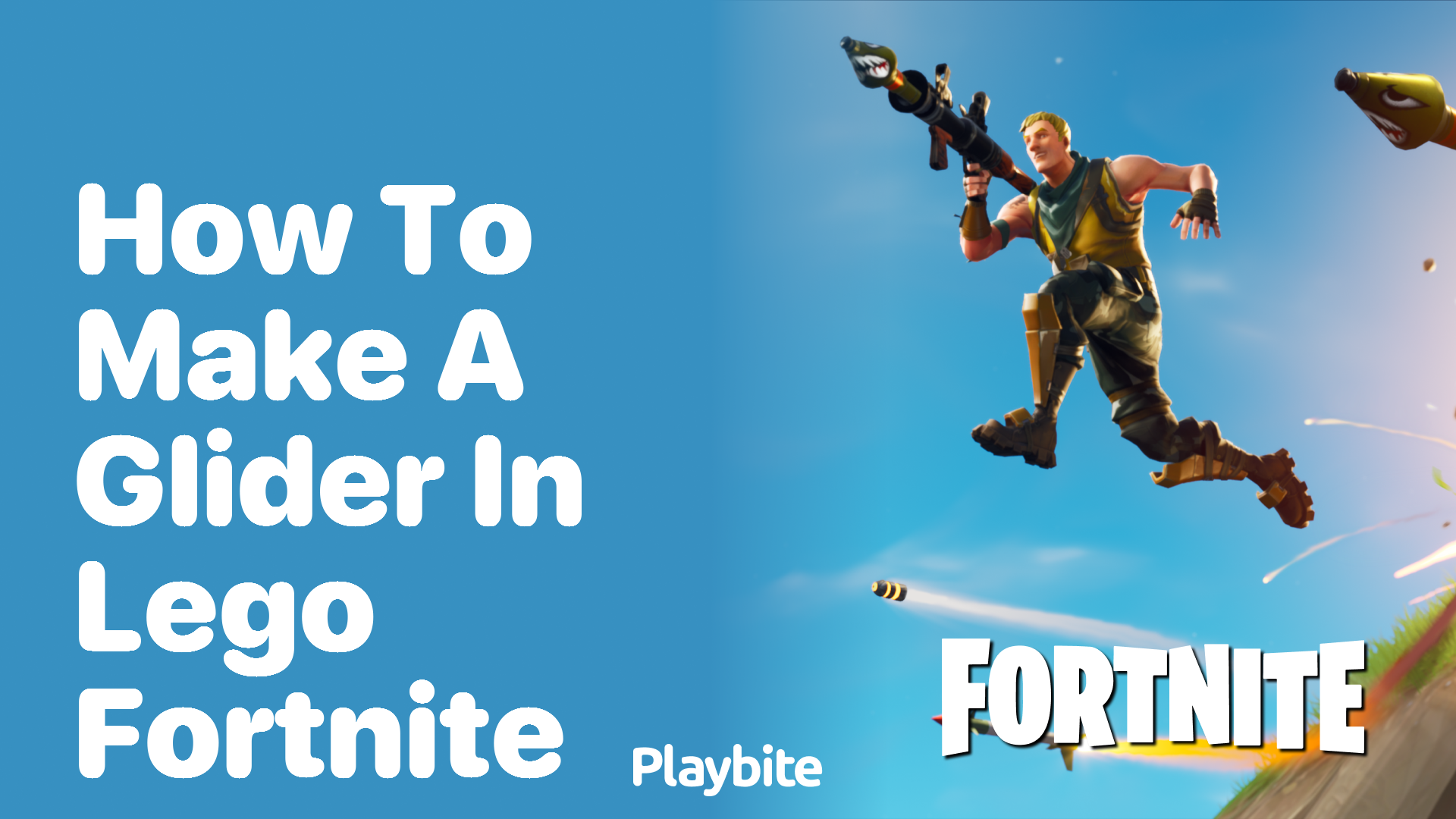 How to Make a Glider in Lego Fortnite
