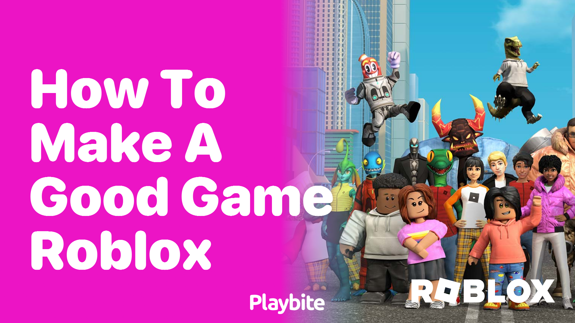 How to Make a Good Game on Roblox