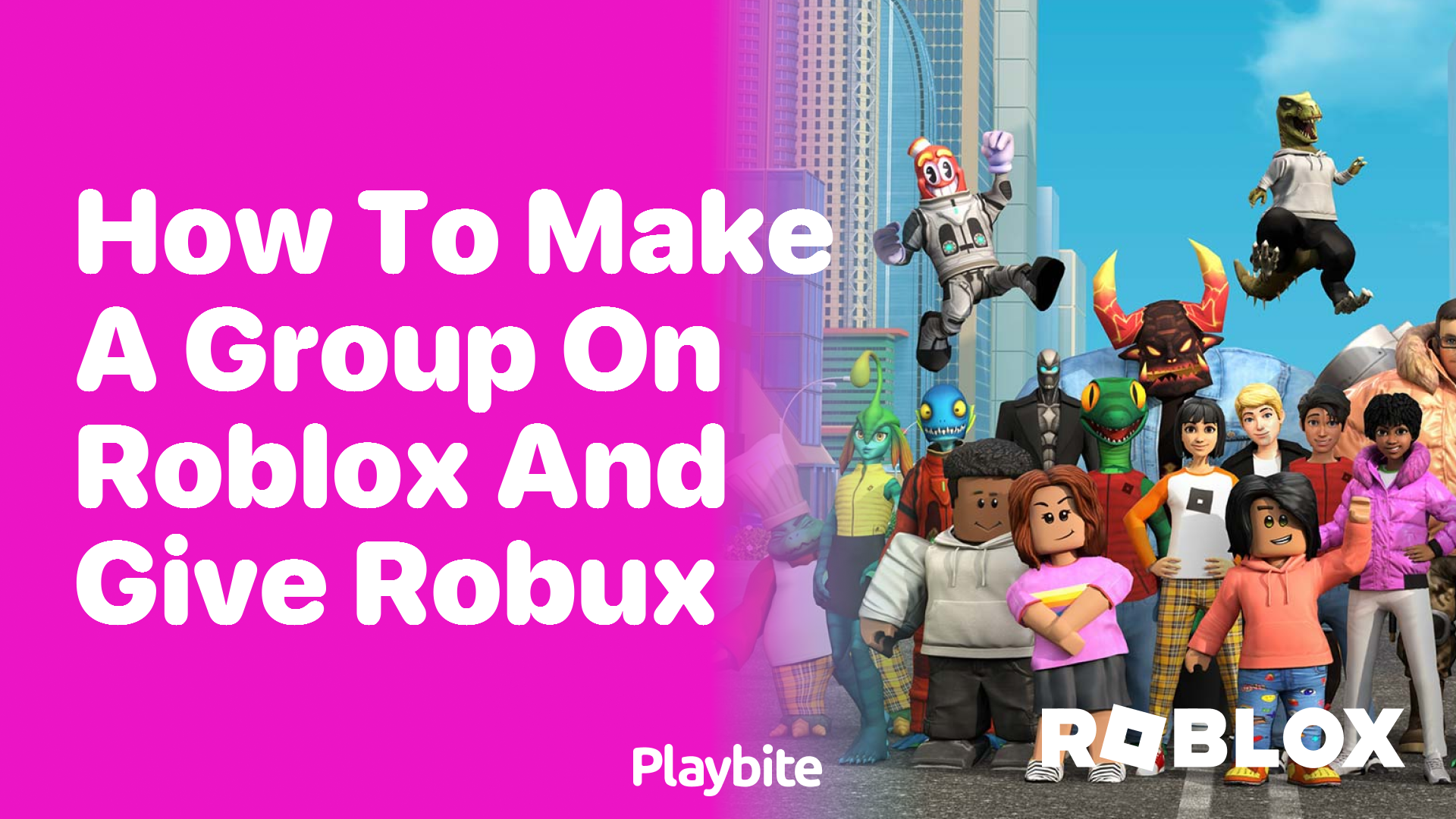How to Make a Group on Roblox and Give Robux