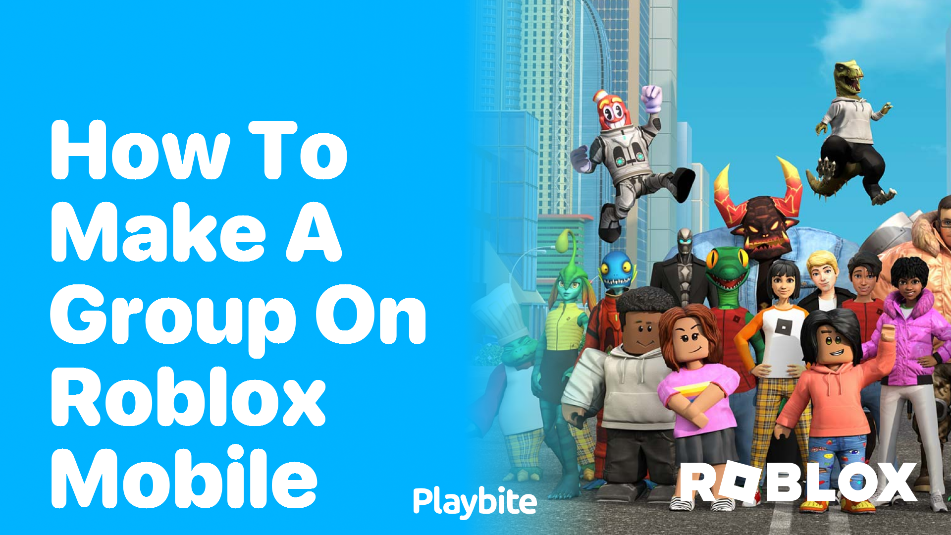 How to Make a Group on Roblox Mobile