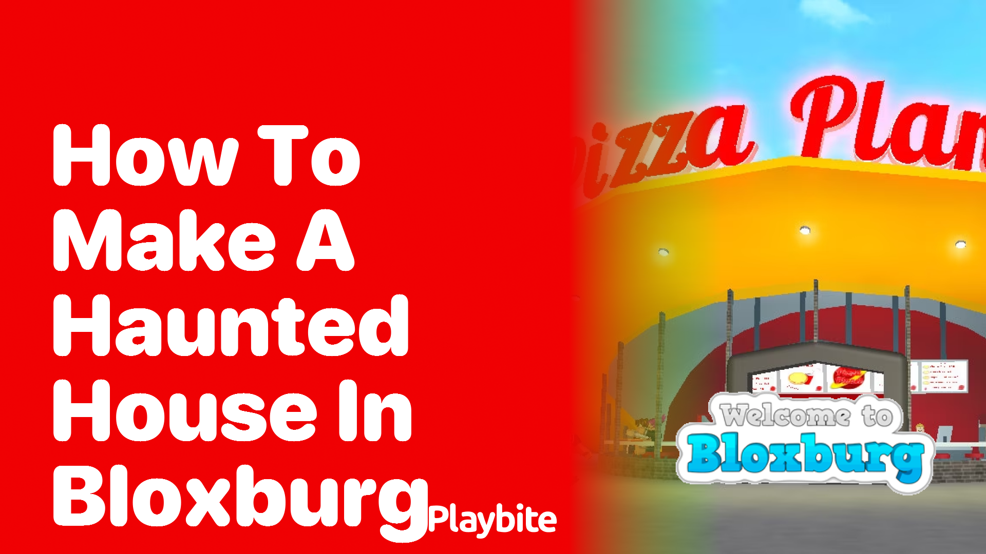 How to Make a Haunted House in Bloxburg