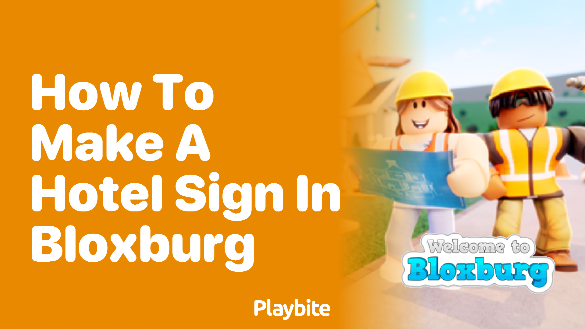 How to Make a Hotel Sign in Bloxburg: A Step-By-Step Guide