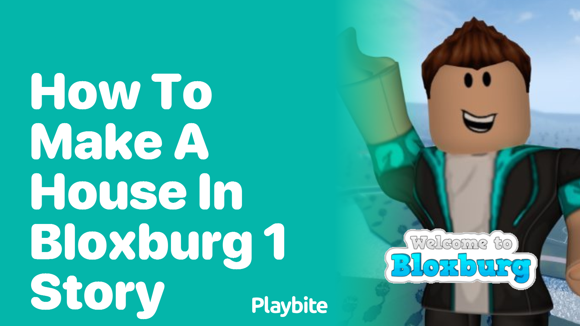 How to Make a 1-Story House in Bloxburg