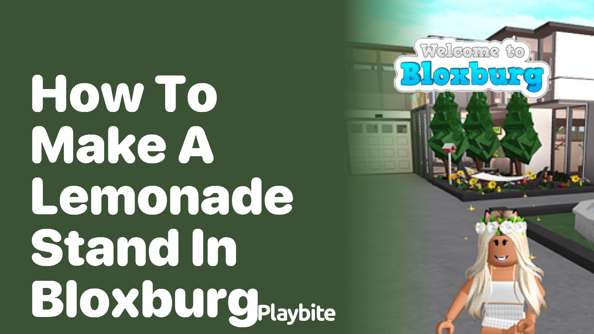 How to Make a Lemonade Stand in Bloxburg