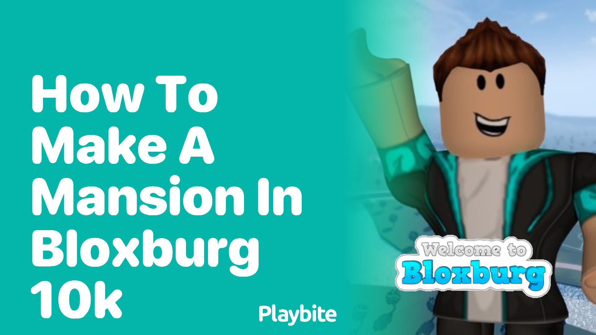 How to Make a Mansion in Bloxburg for 10K