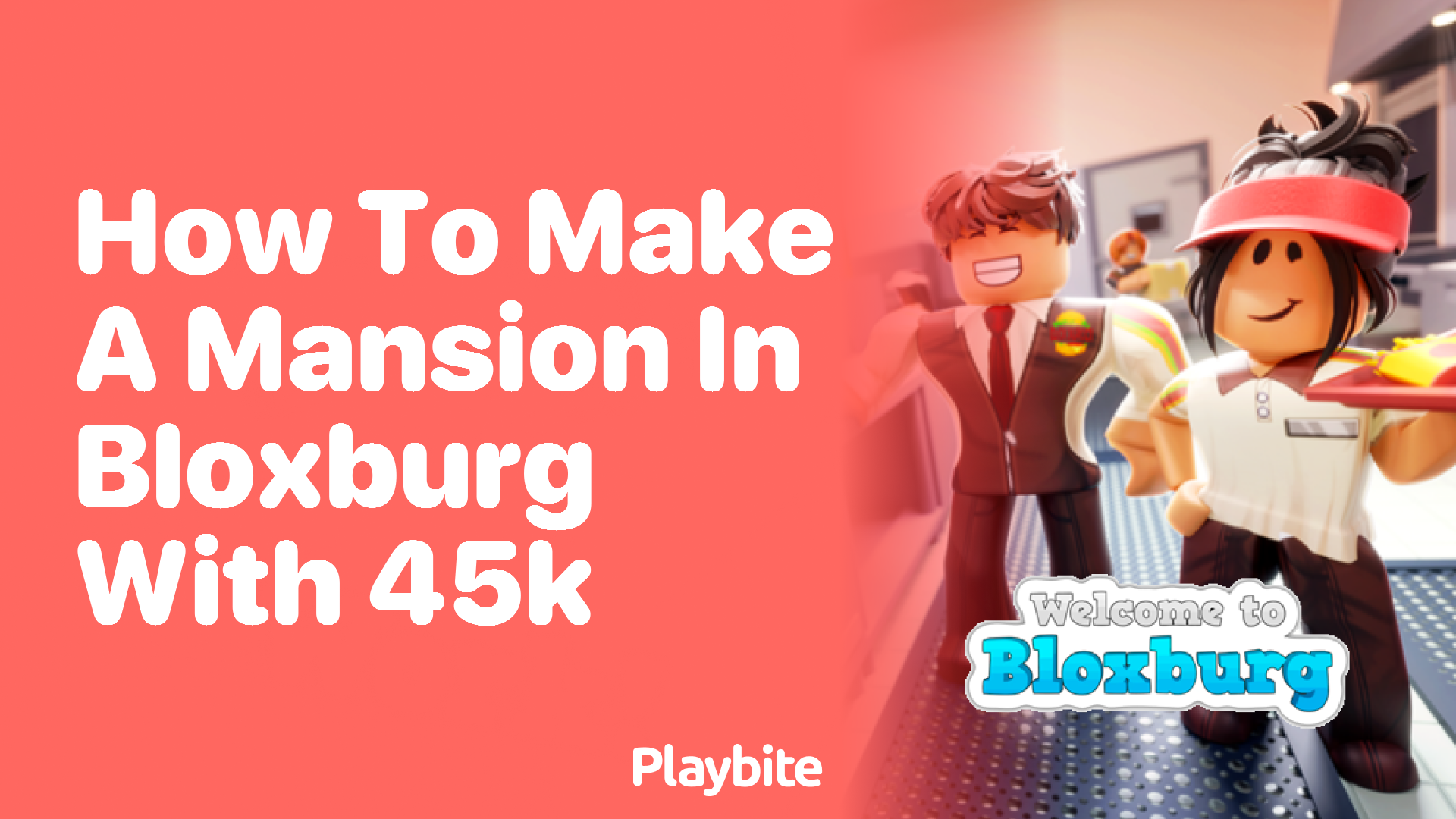 How to Make a Mansion in Bloxburg with 45K
