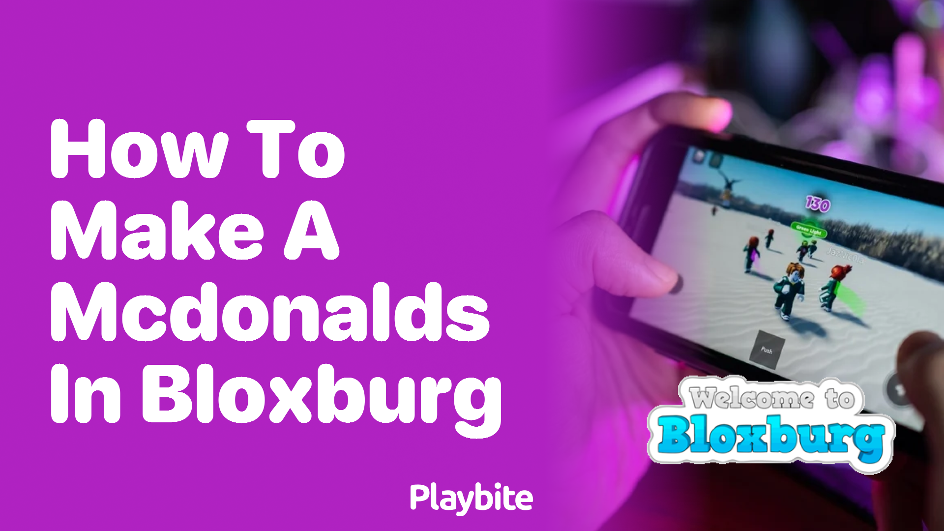 How to Make a McDonald’s in Bloxburg