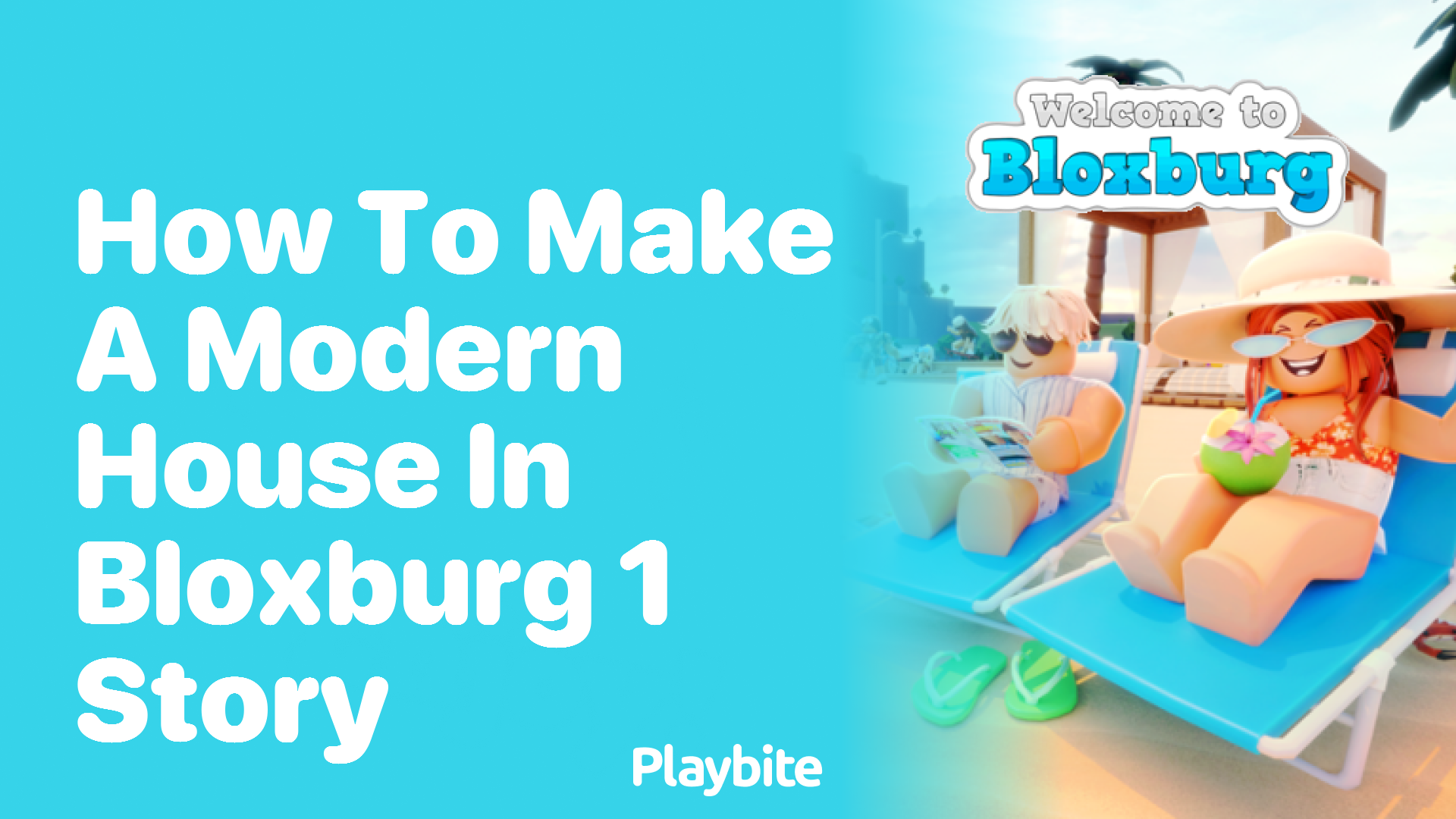 How to Make a Modern House in Bloxburg That’s One Story