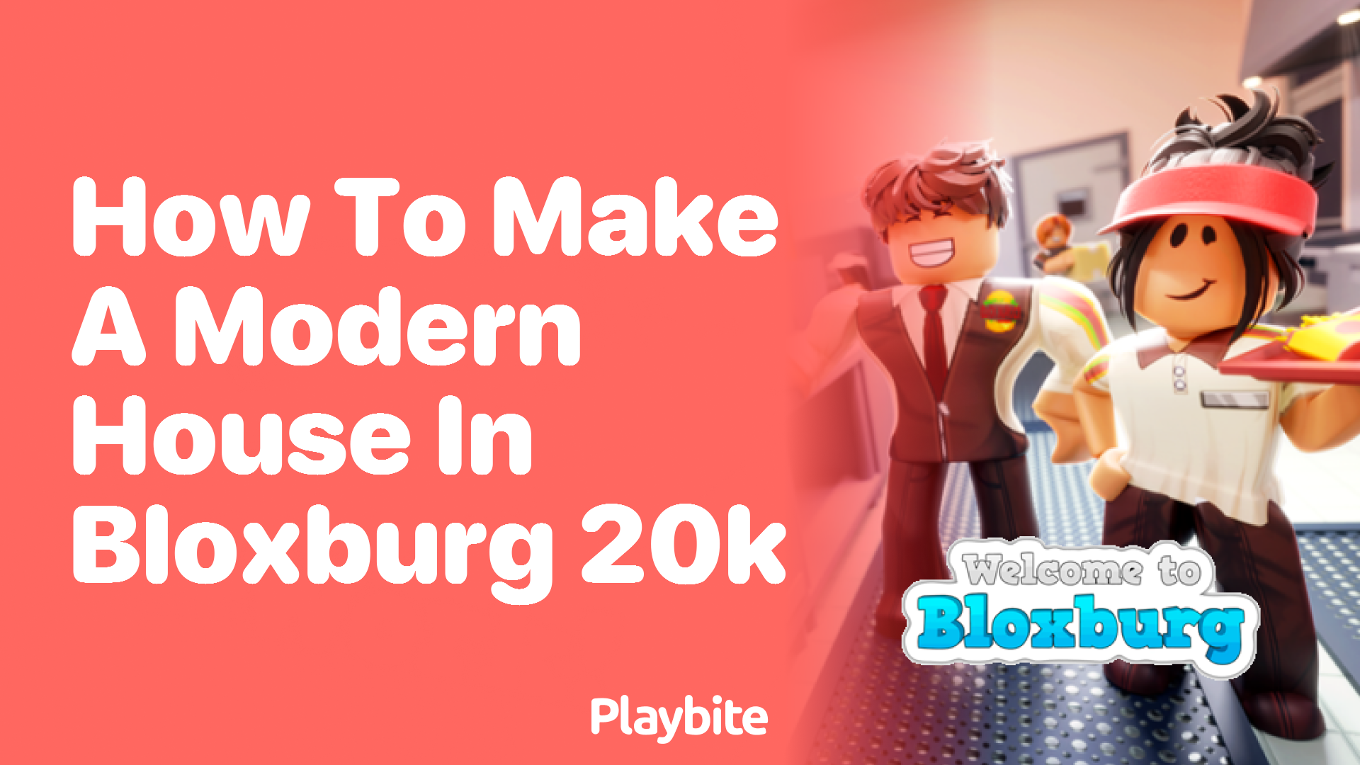 How to Build a Modern House in Bloxburg with Just 20K