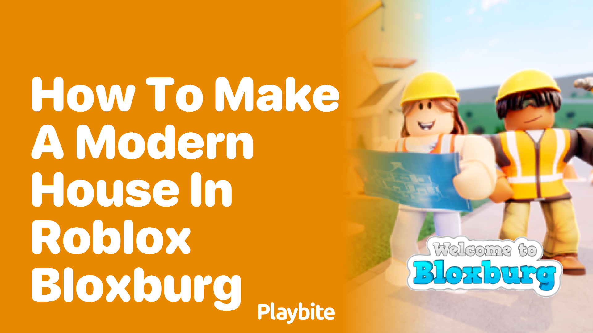 How to Make a Modern House in Roblox Bloxburg