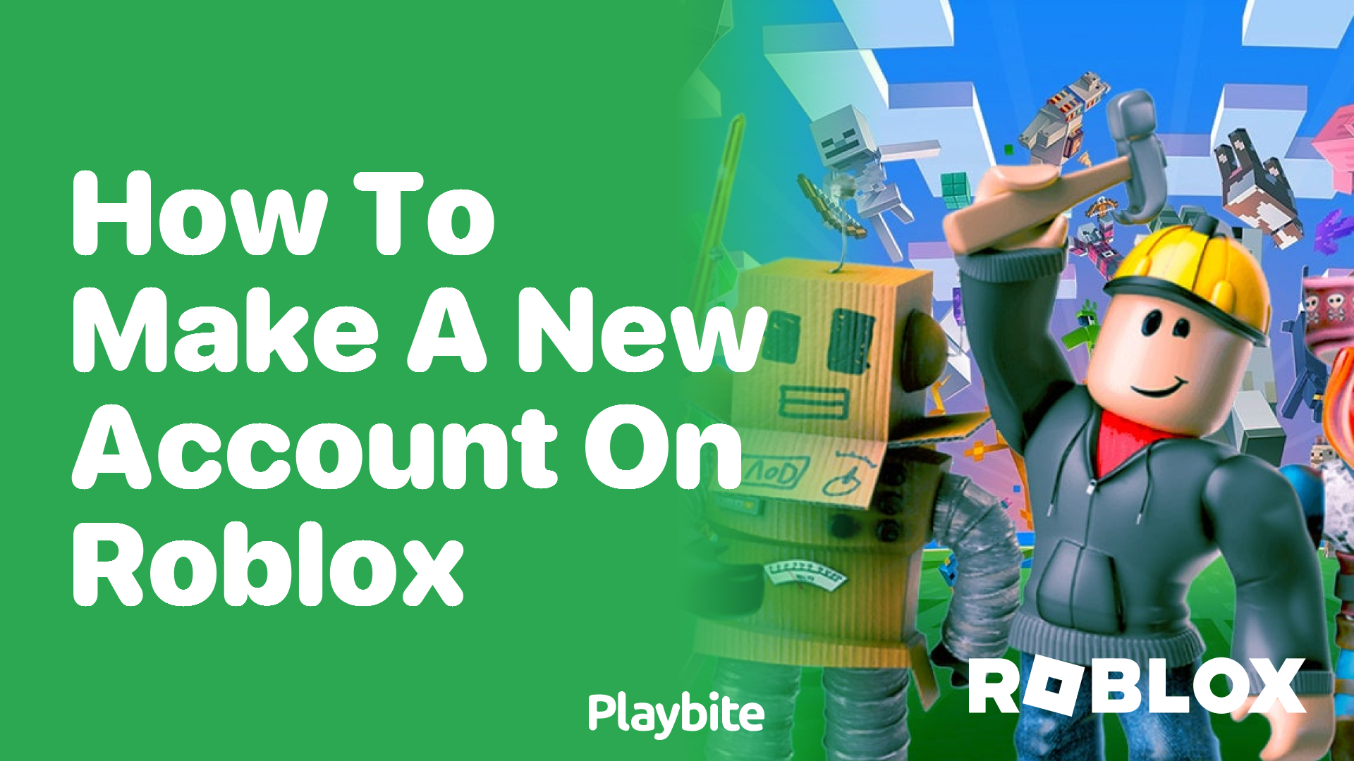 How to Make a New Account on Roblox