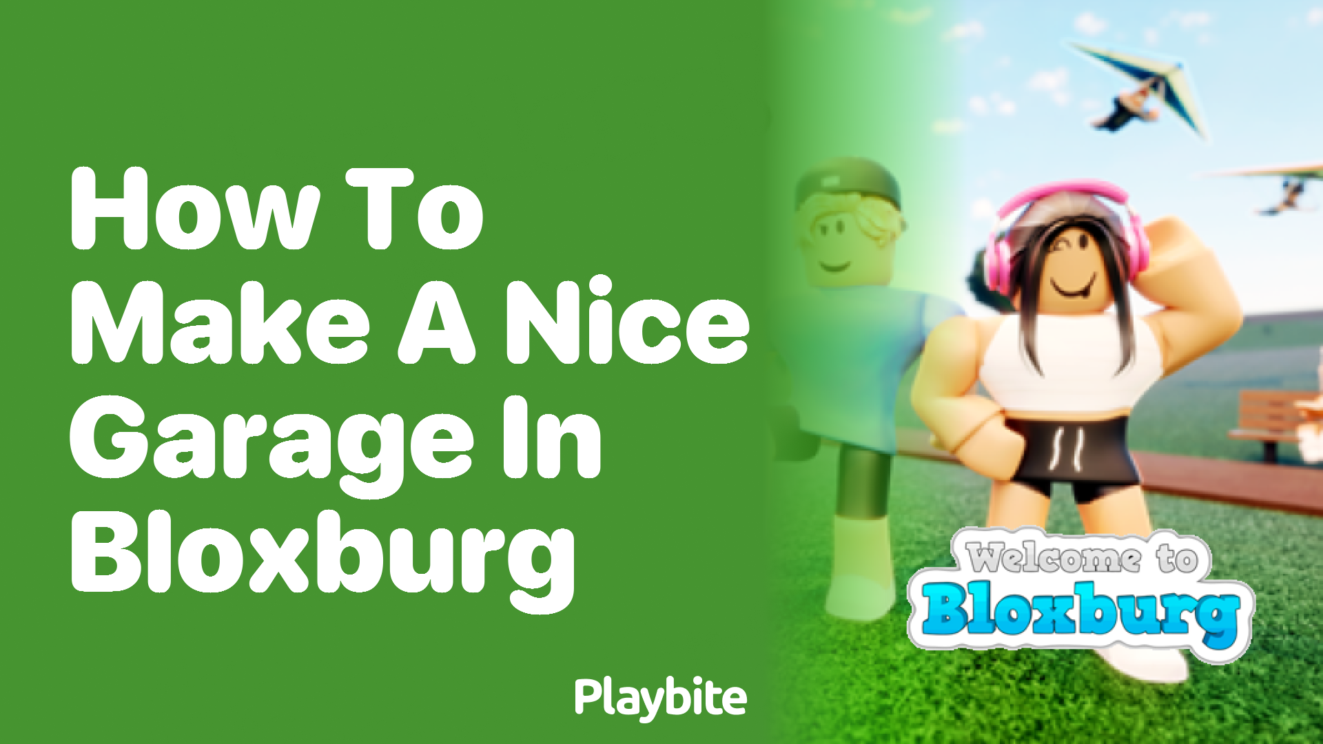 How to Make a Nice Garage in Bloxburg