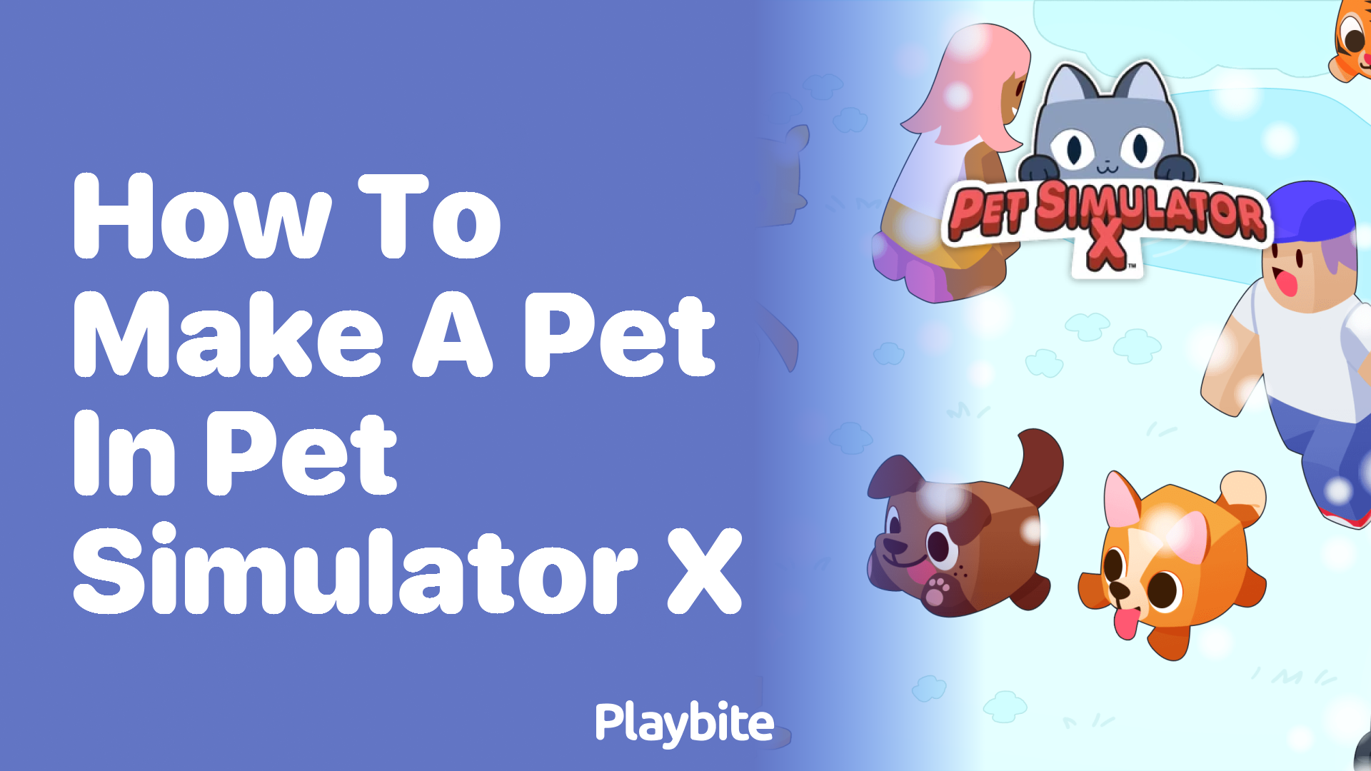 How to Make a Pet in Pet Simulator X