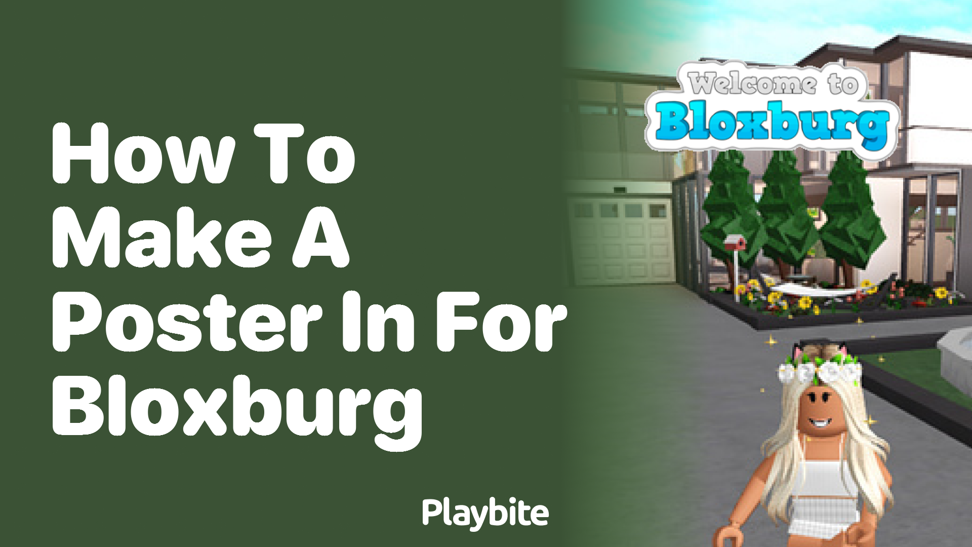 How to Make a Poster in Bloxburg