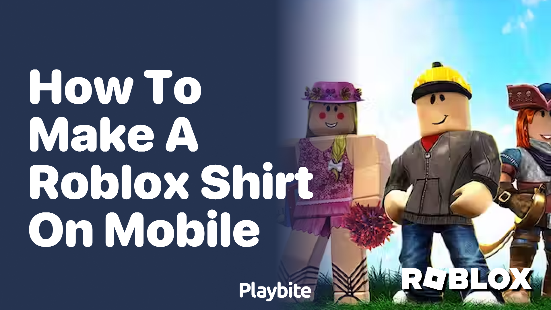 How to Make a Roblox Shirt on Mobile