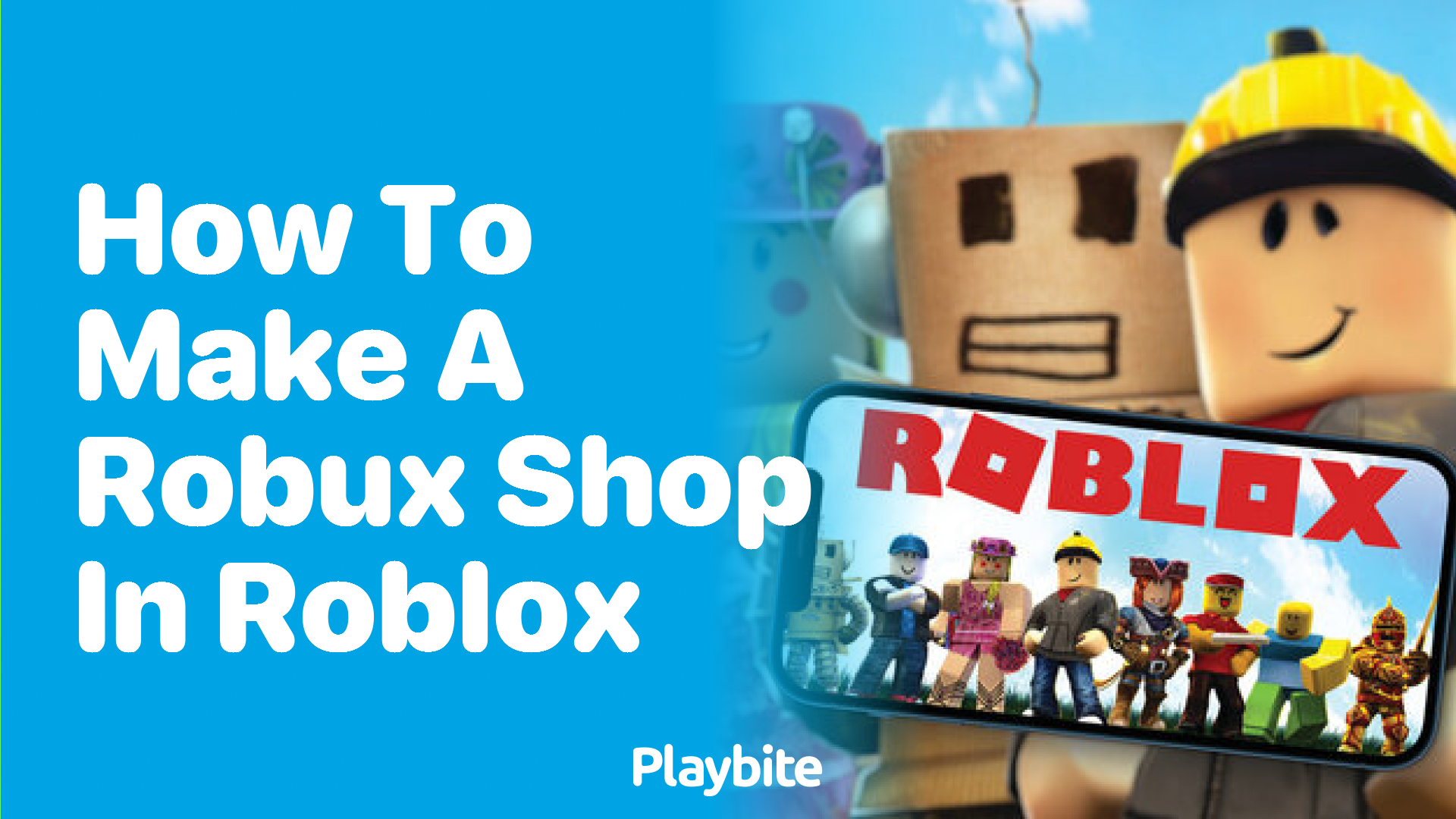 How to Make a Robux Shop in Roblox