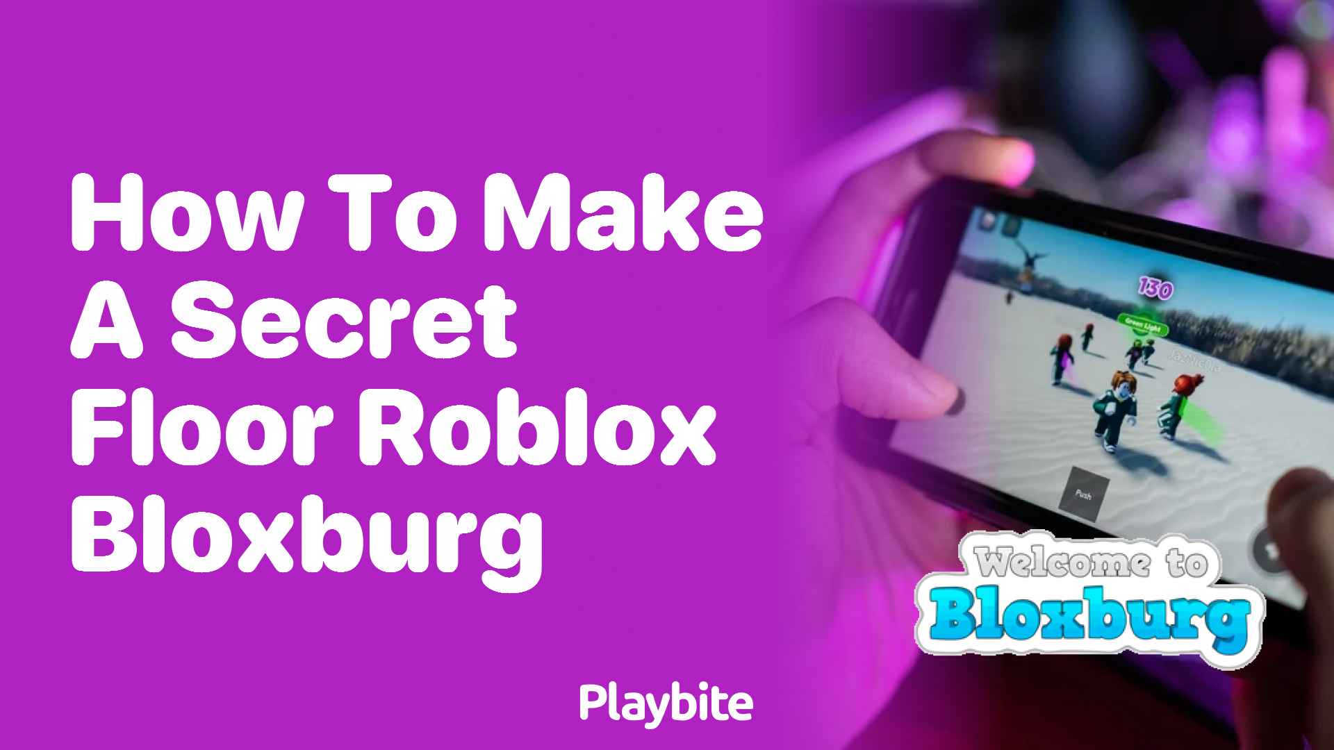 How to Make a Secret Floor in Roblox Bloxburg