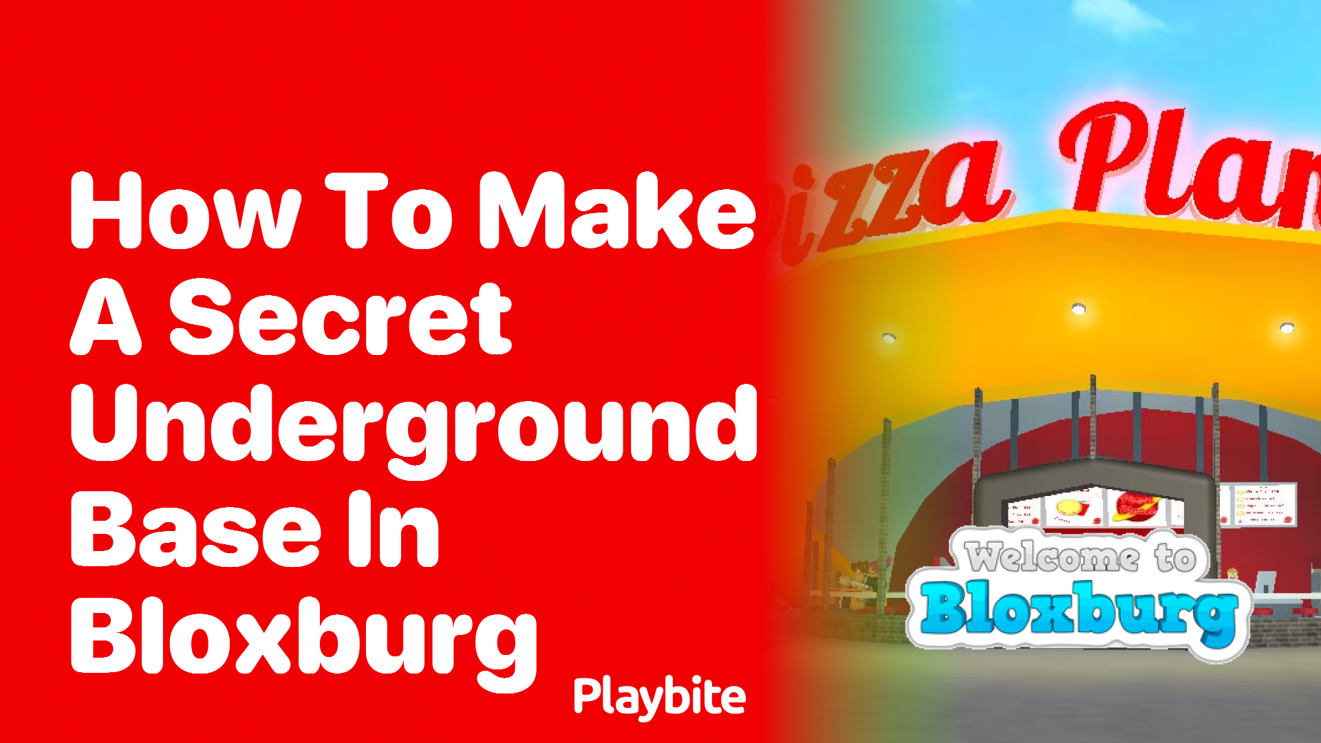 How to Make a Secret Underground Base in Bloxburg