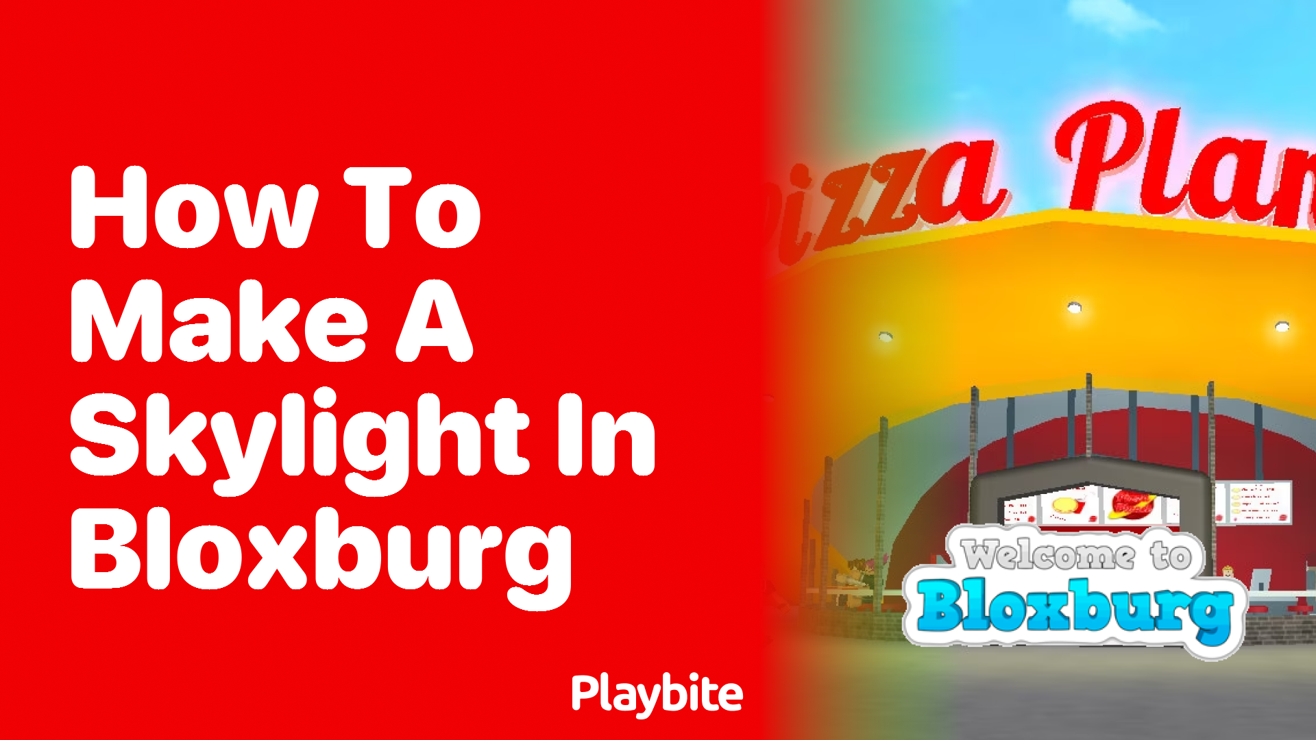 How to Make a Skylight in Bloxburg