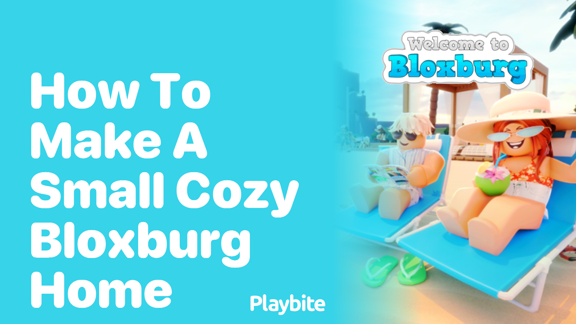 How to Make a Small Cozy Bloxburg Home