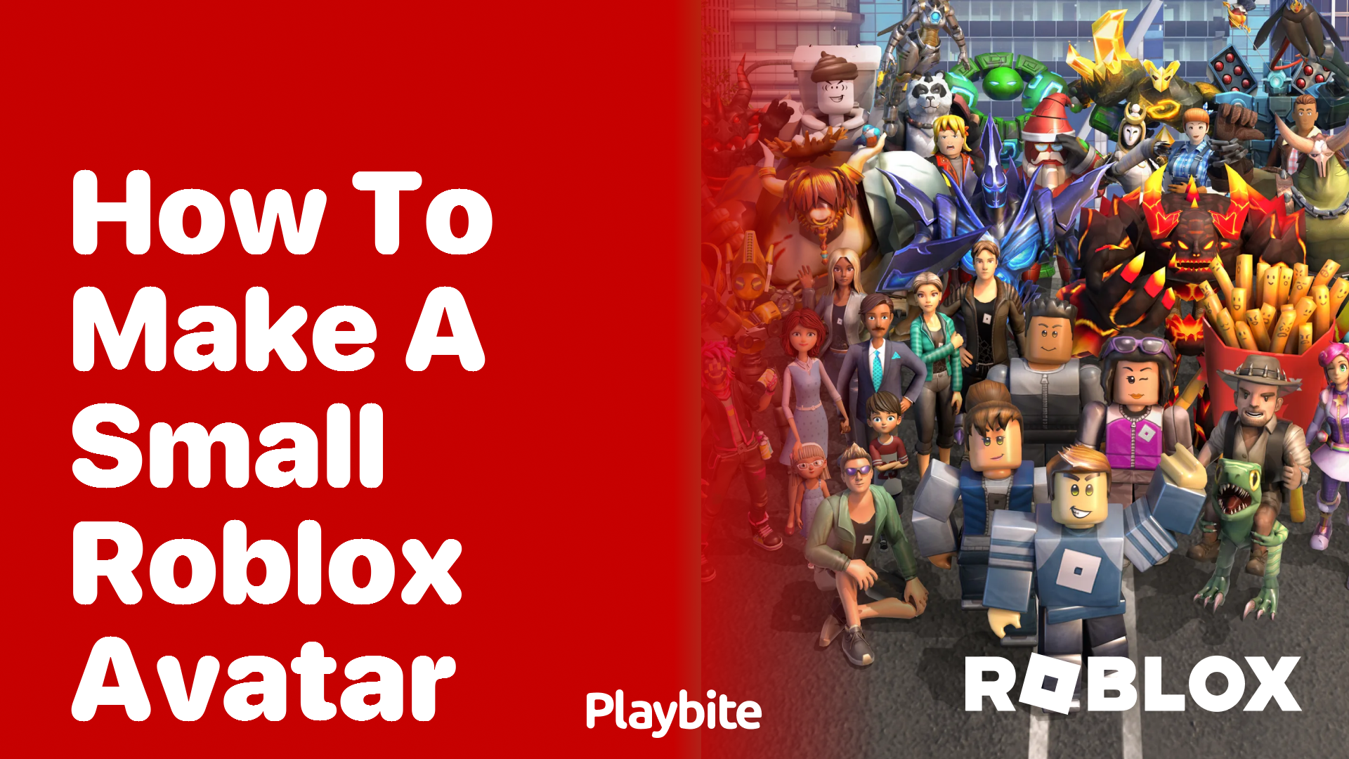 How to Make a Small Roblox Avatar