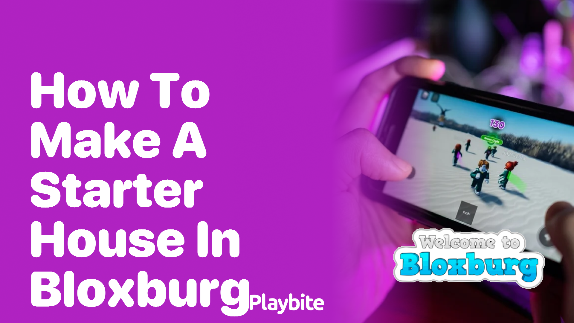 How to Make a Starter House in Bloxburg