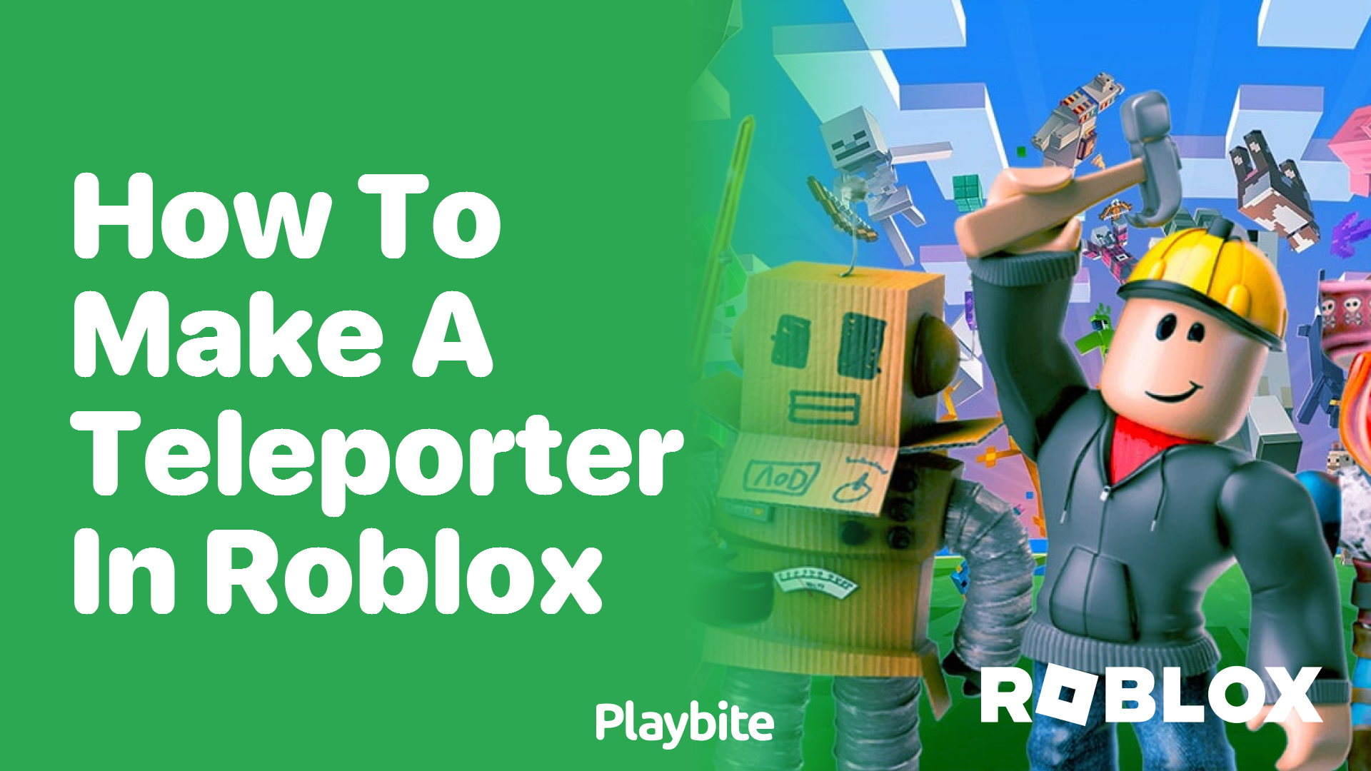 How to Make a Teleporter in Roblox