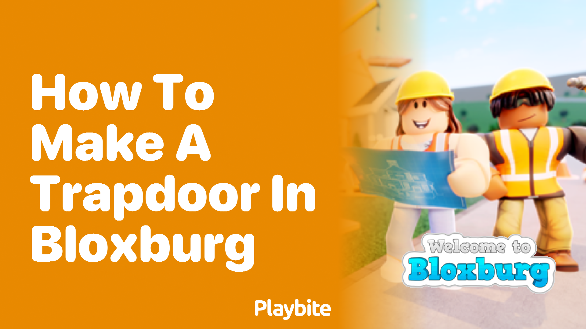 How to Make a Trapdoor in Bloxburg