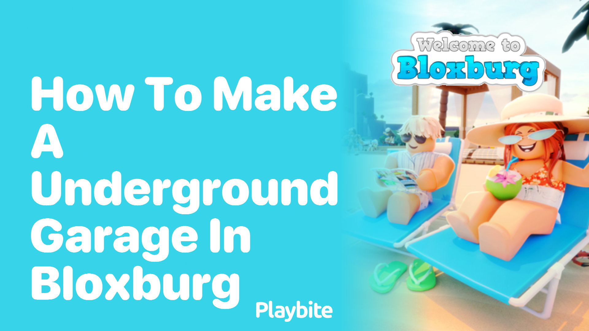How to Make an Underground Garage in Bloxburg