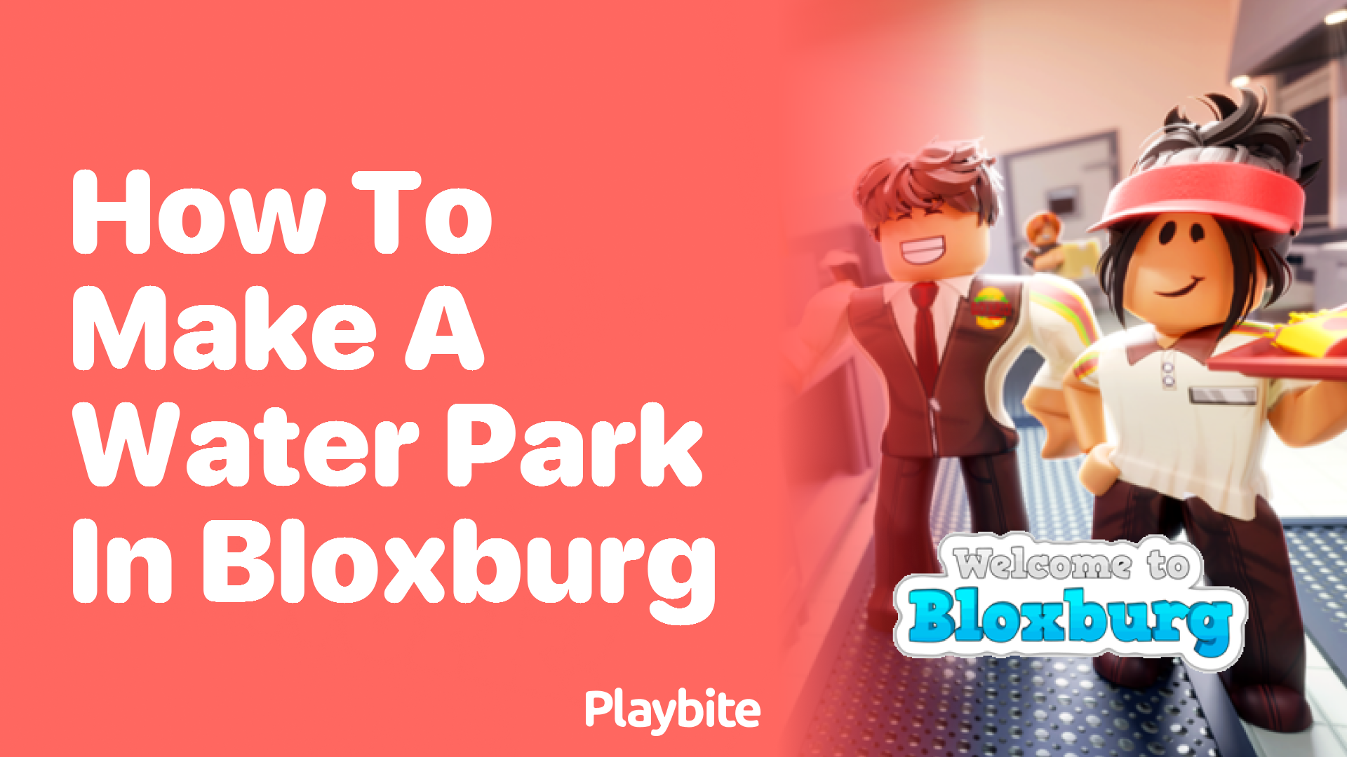 How to Make a Water Park in Bloxburg