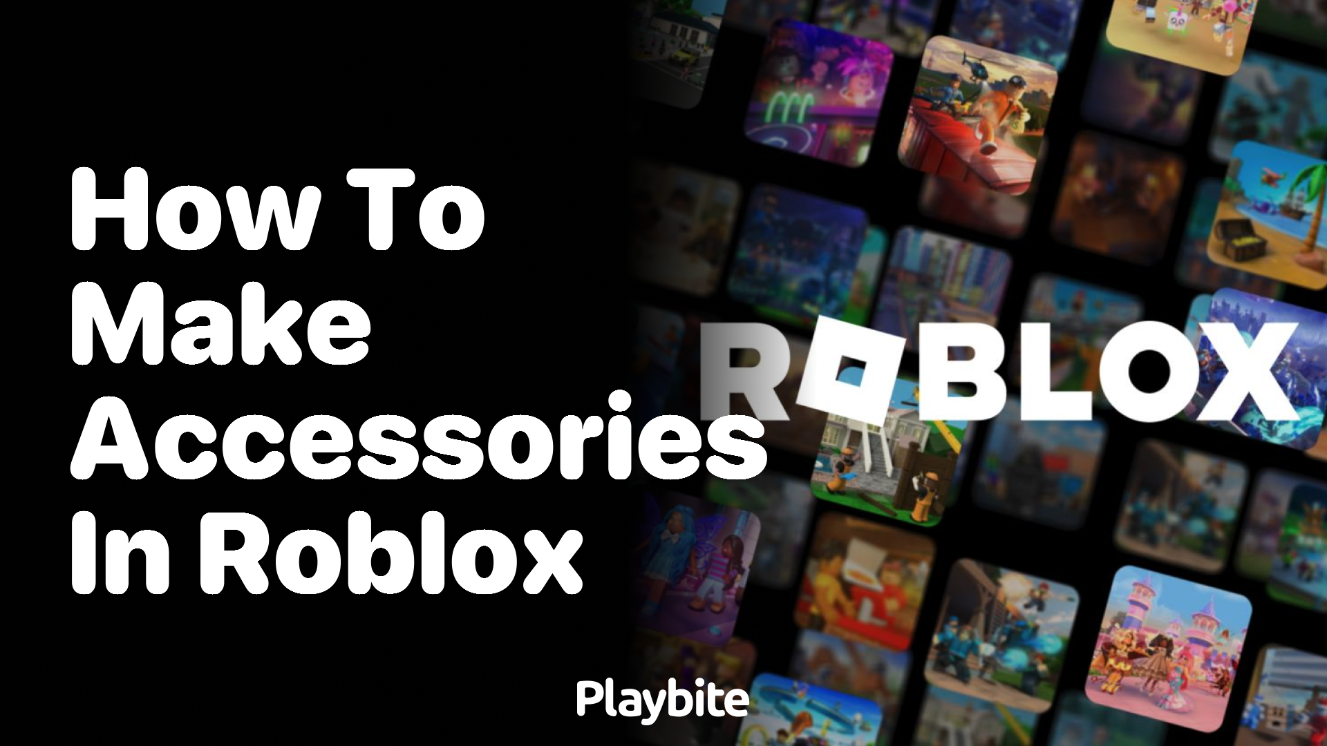 How to Make Accessories in Roblox