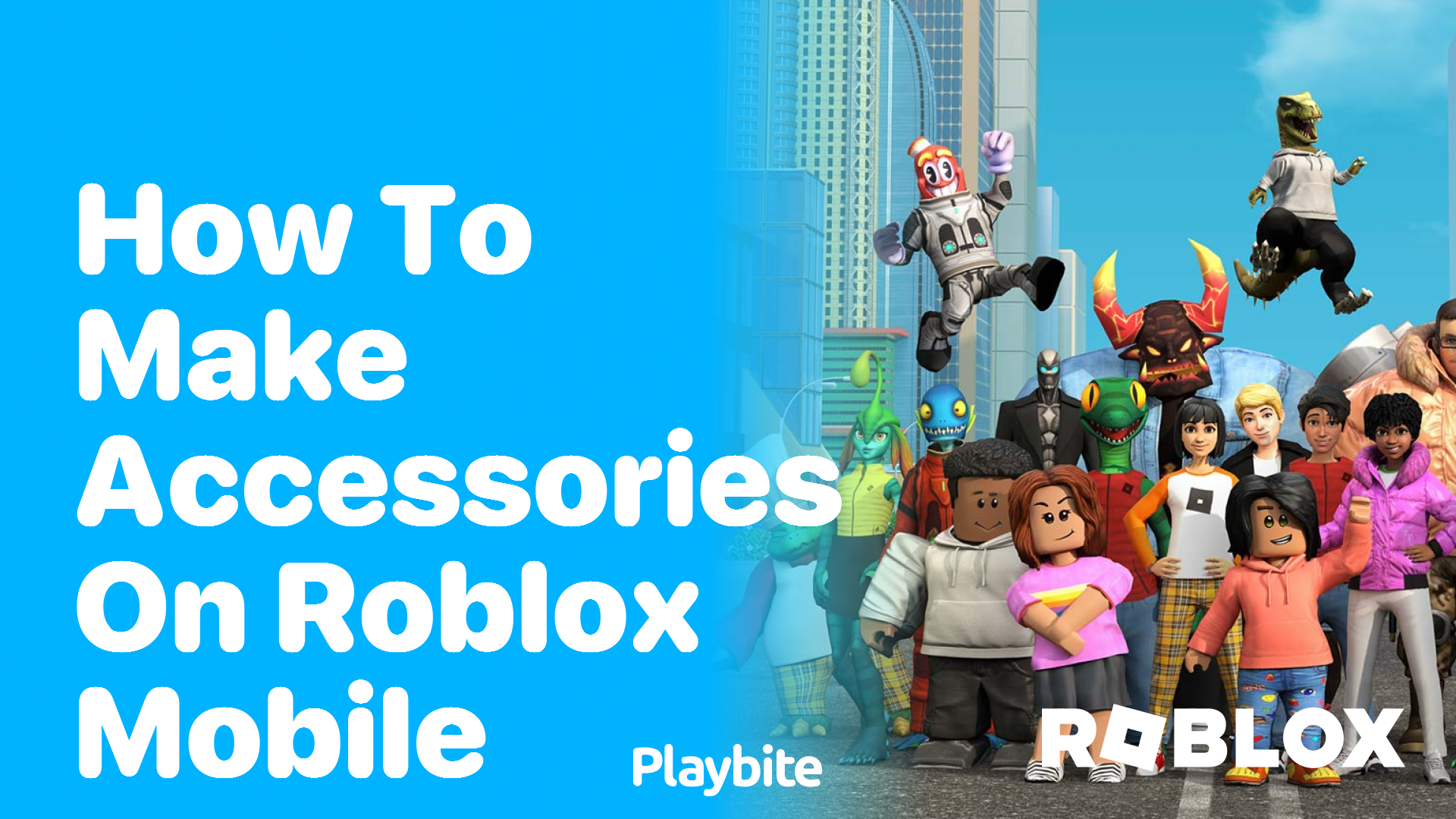 How to Make Accessories on Roblox Mobile