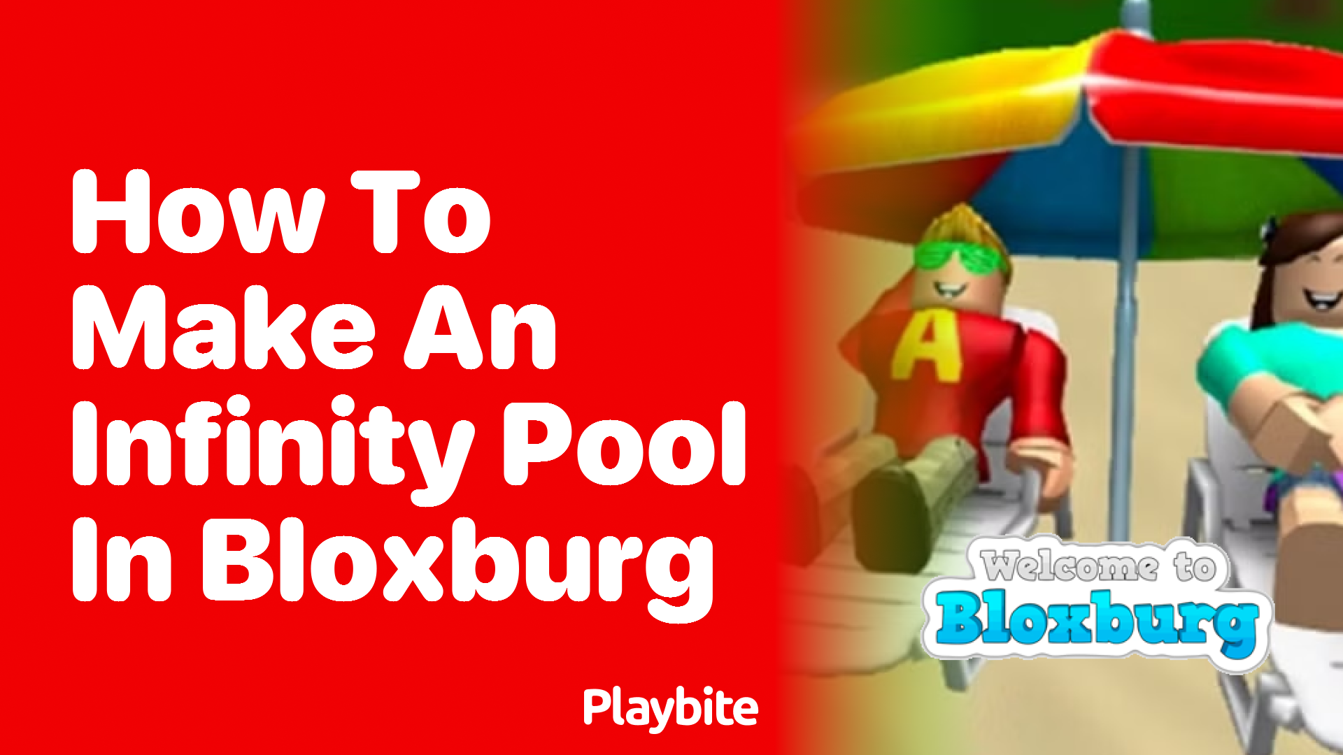 How to Make an Infinity Pool in Bloxburg