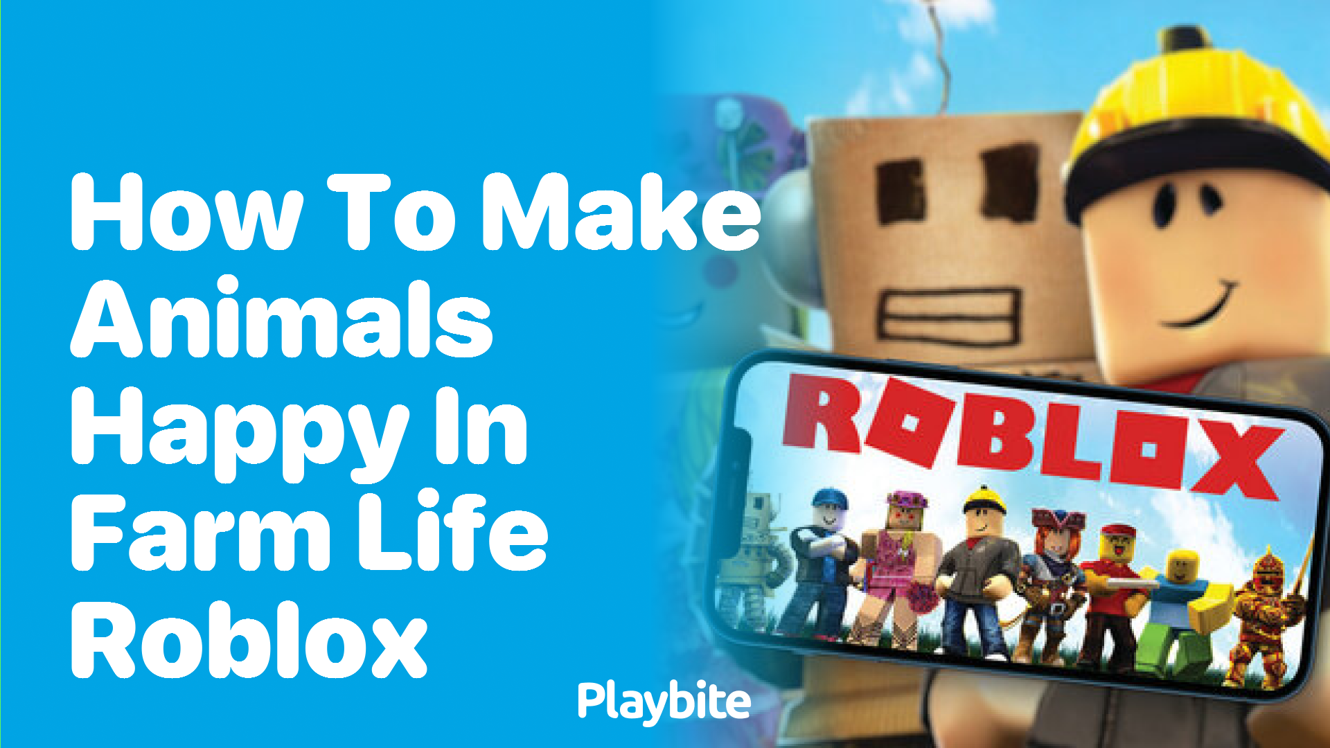 How to Make Animals Happy in Farm Life on Roblox Playbite
