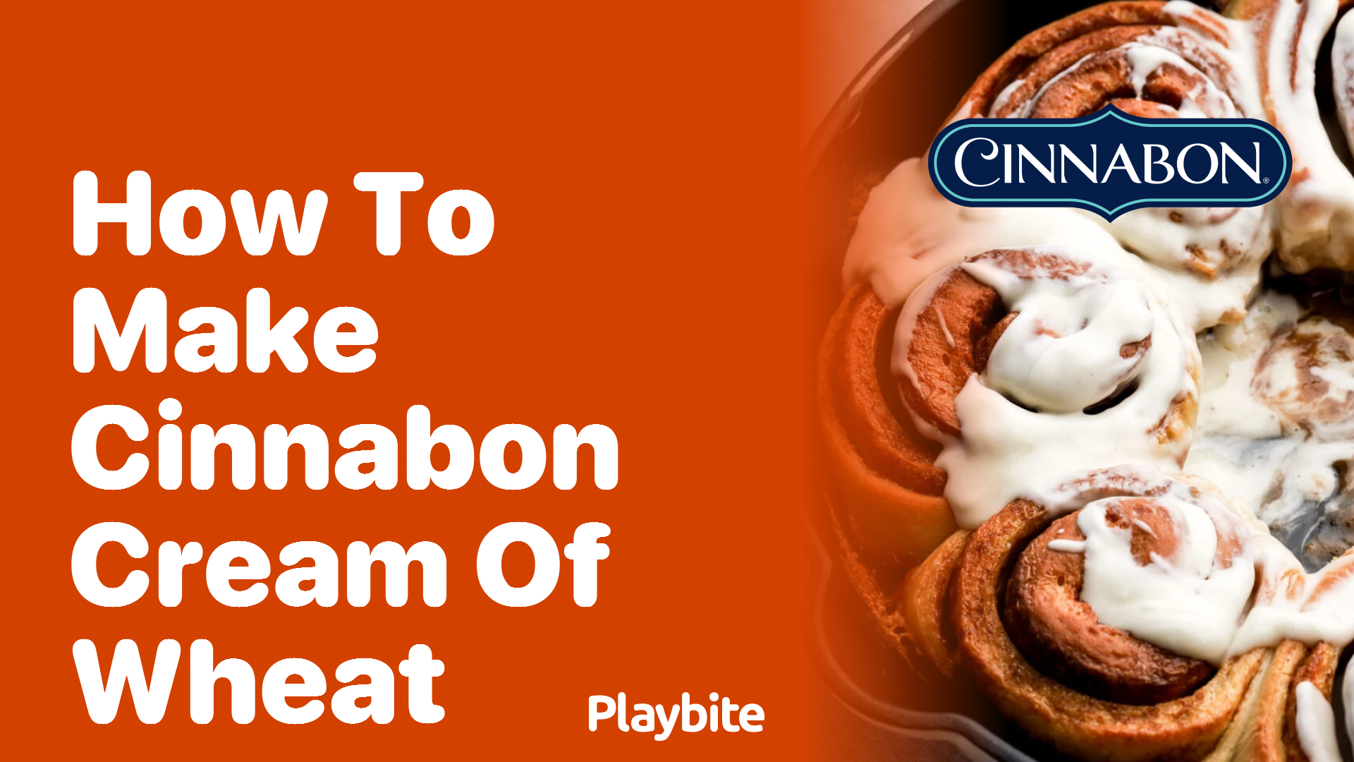 How to Make Cinnabon-style Cream of Wheat