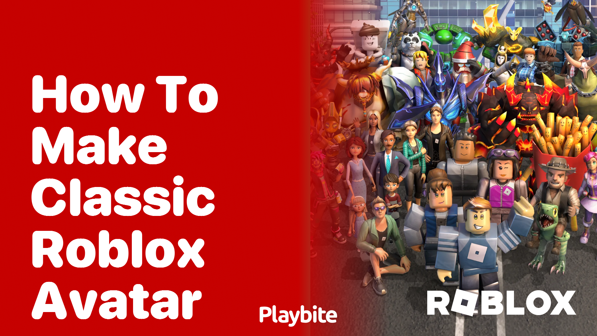 How to Make a Classic Roblox Avatar